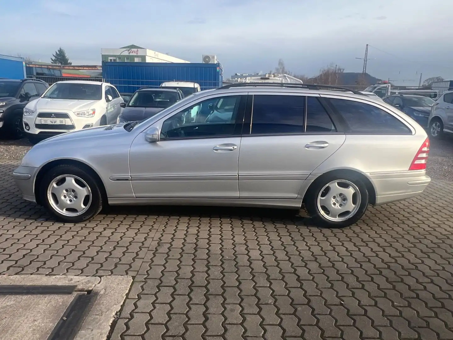 Mercedes-Benz C 240 Modell T 4Matic AUTOMATIK ,TÜV,EFH,ESE Silber - 2