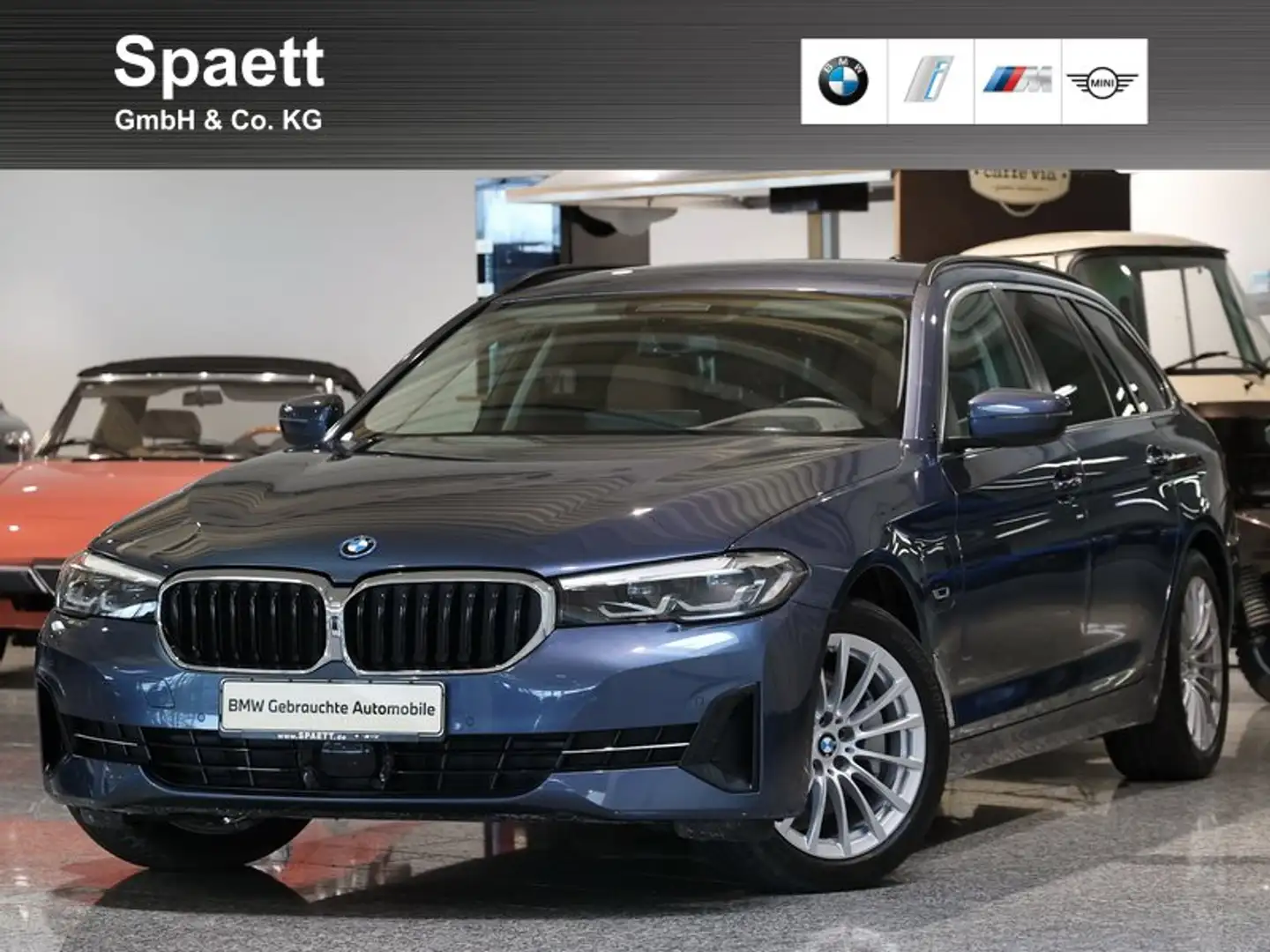 BMW 530 e Touring 18Zoll AHK HUD RFK ACC Blau - 1