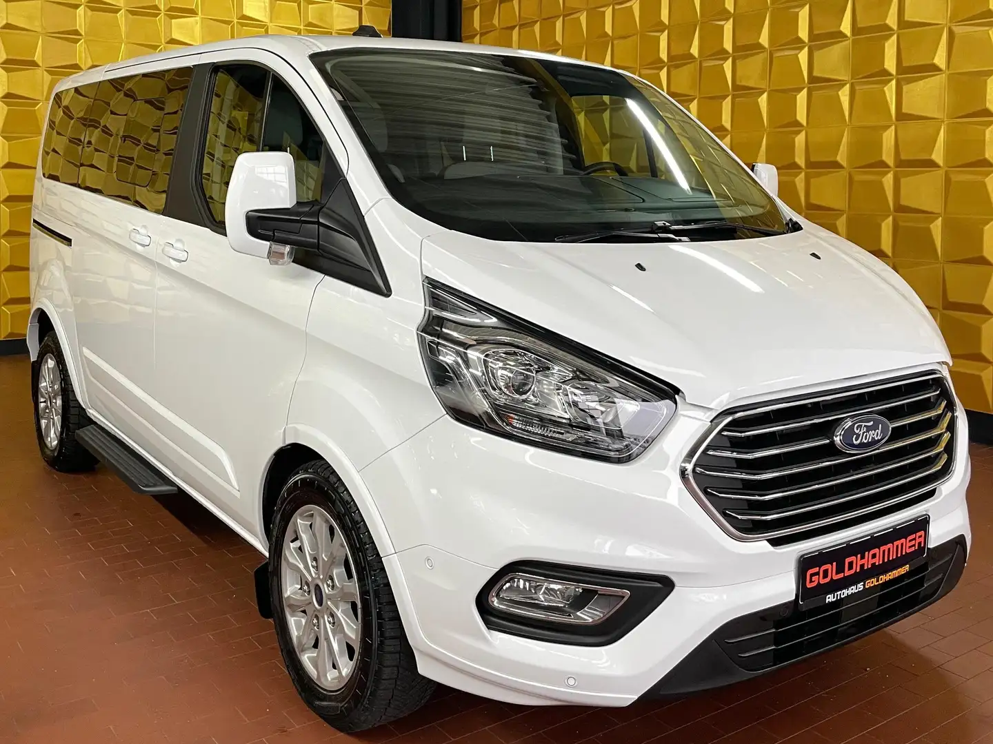 Ford Tourneo Custom L1 KAMERA/ACC/SPUR/NAV Weiß - 2