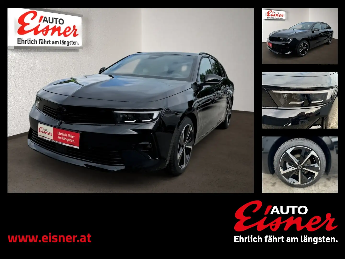Opel Astra ST GS 1.5 Schwarz - 1