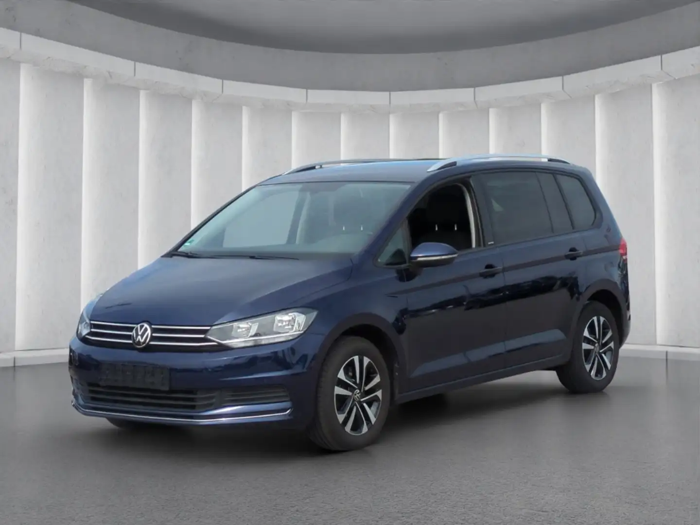 Volkswagen Touran UNITED 2.0TDI*AHK ACC Navi SHZ PDCv+h Alu Синий - 2