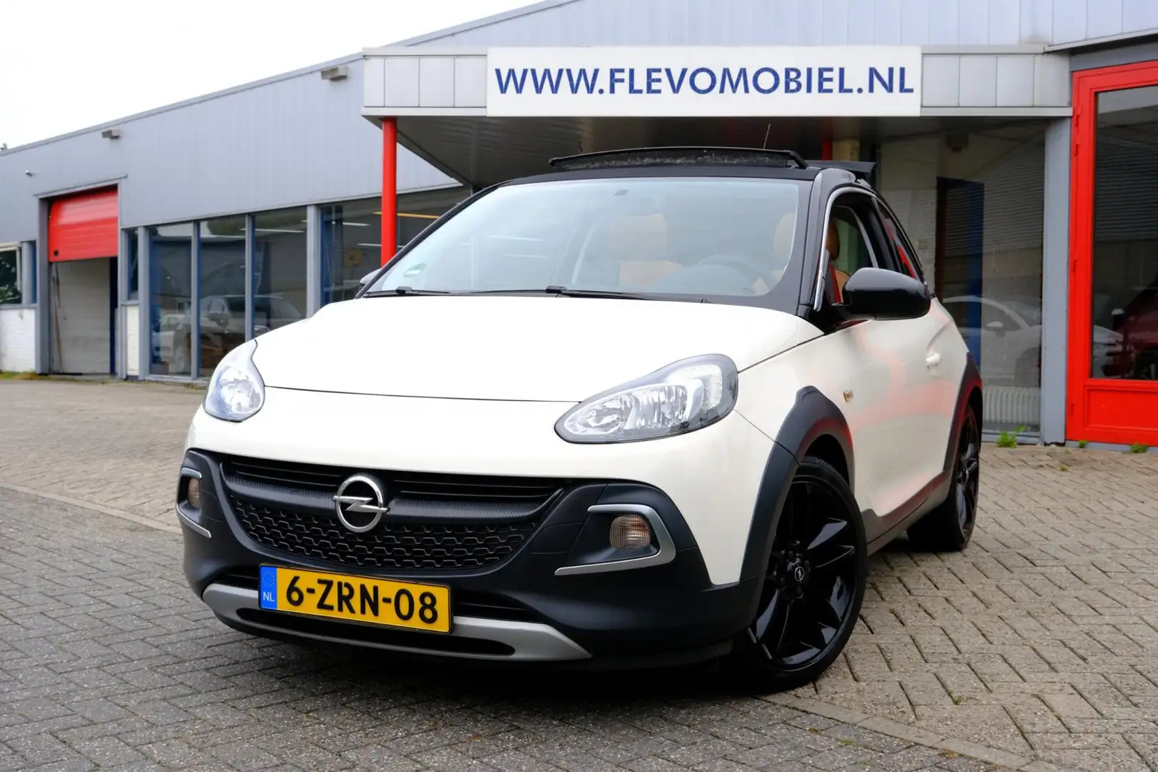 Opel Adam 1.0 Turbo Rocks |LMV|Clima|Zonnedak|LMV Wit - 1
