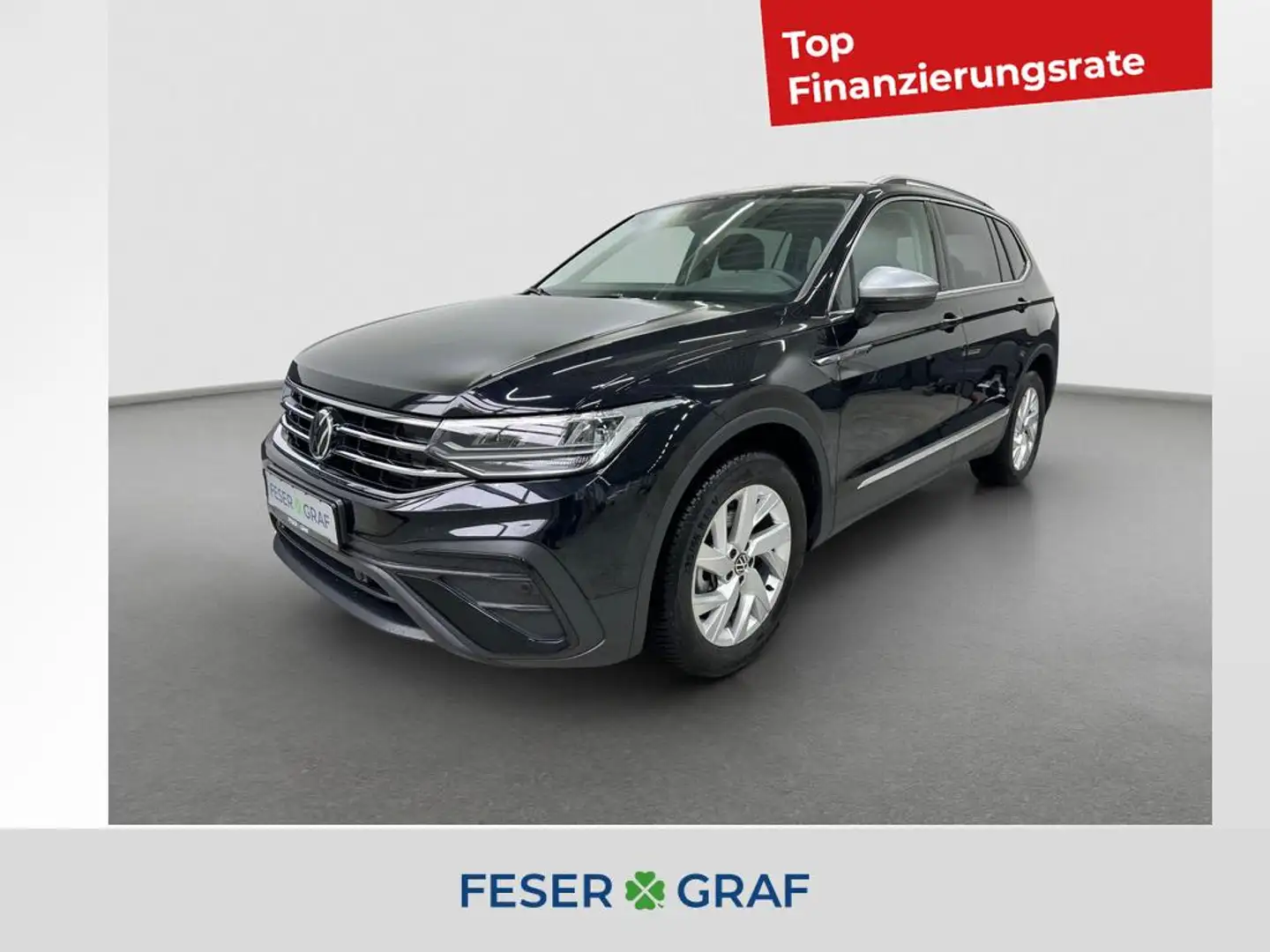 Volkswagen Tiguan Allspace Life 2.0TDI 110kW DSG 7-Sitze AHK Zwart - 1