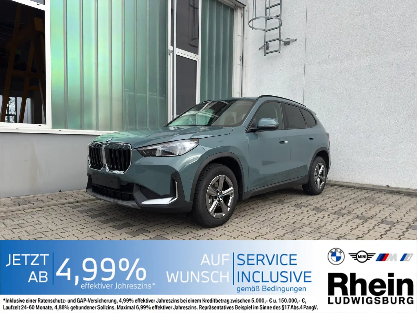 BMW X1 sDr18d LED Navi ParkAs+ DrivAs+ HUD AHK Grün - 1