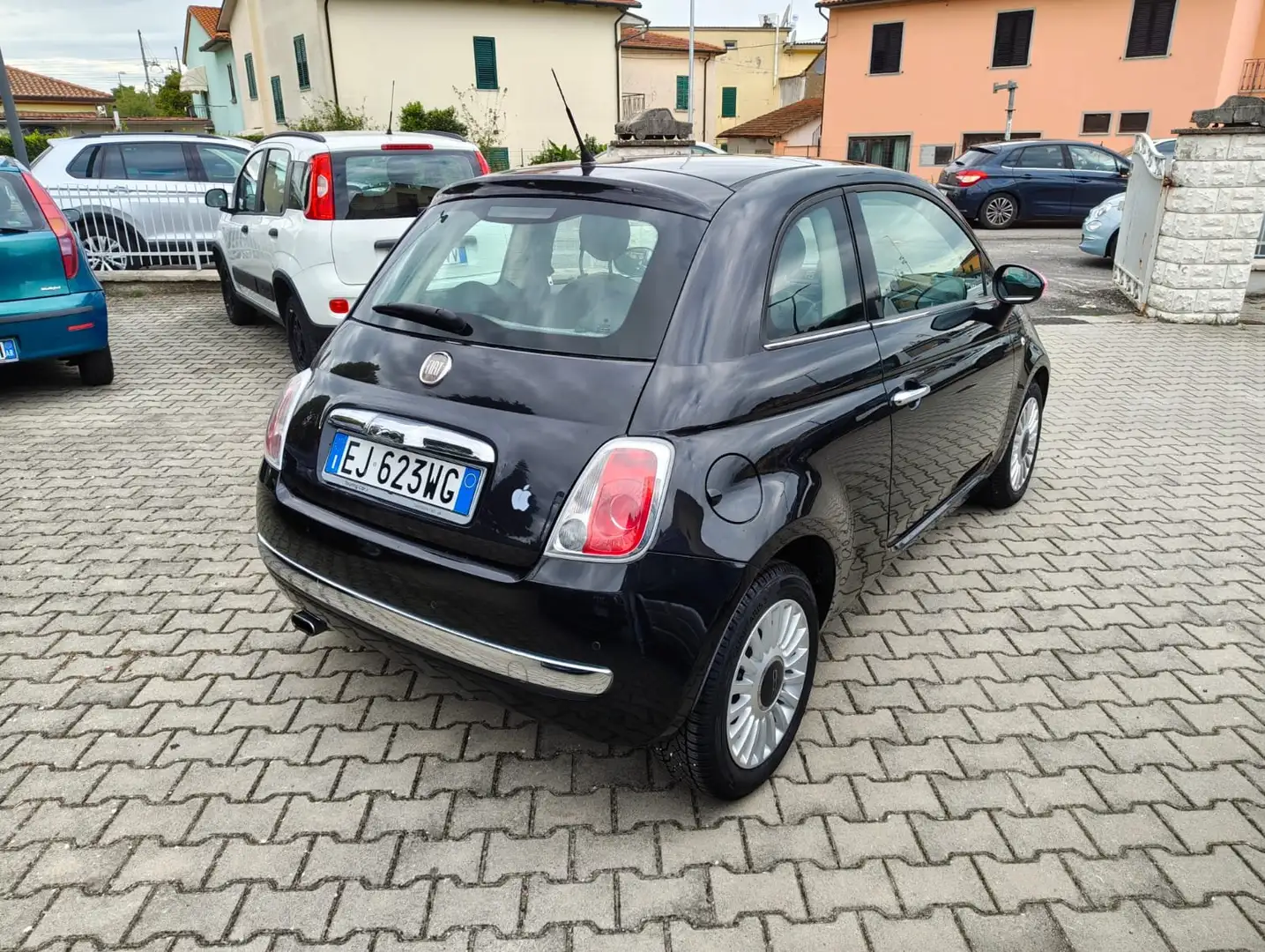 Fiat 500 500 III 1.2 Lounge 69cv Schwarz - 2