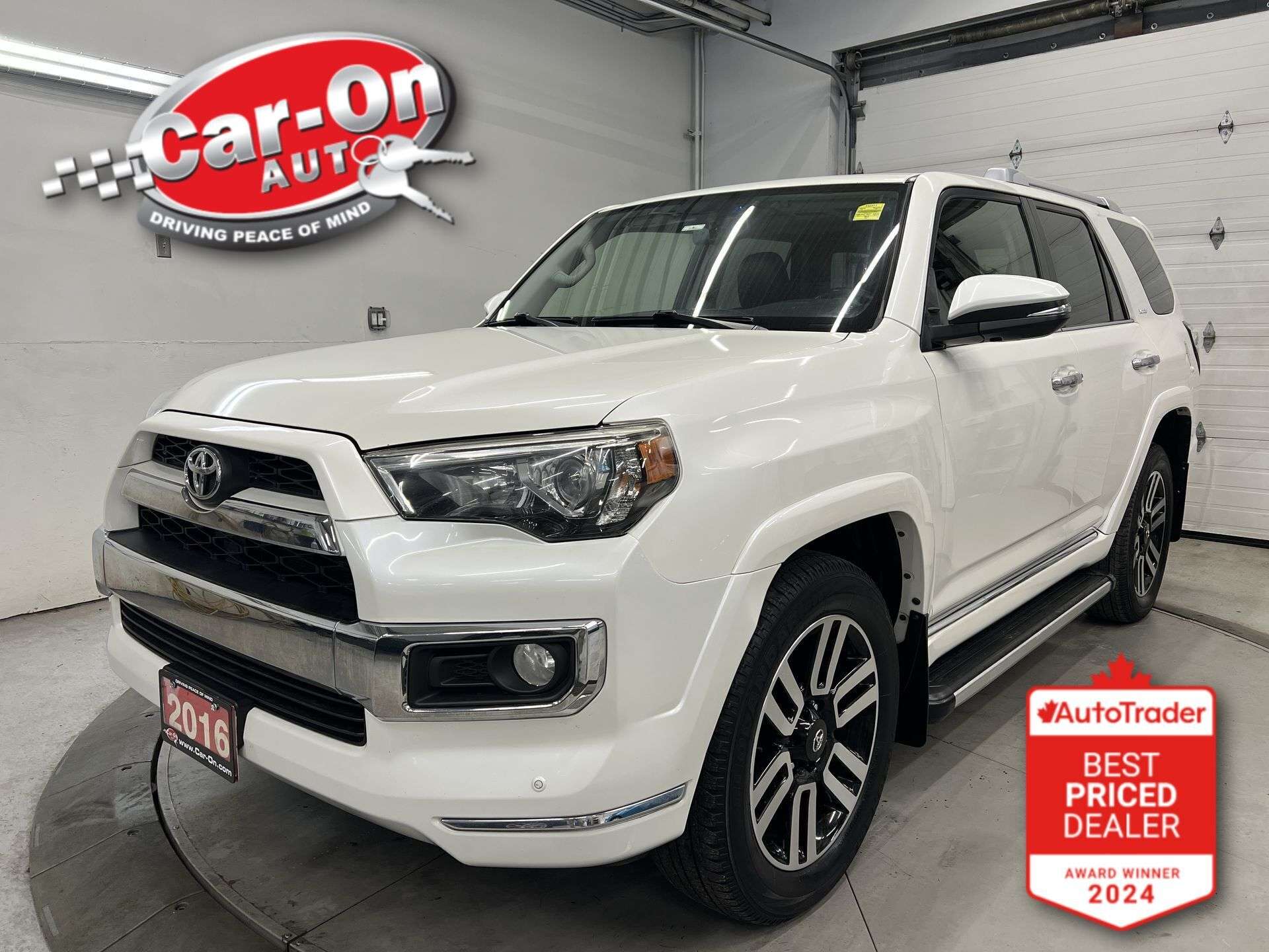White 2016 Toyota 4Runner Limited 4WD SUV / Crossover All-Wheel Drive Automatic