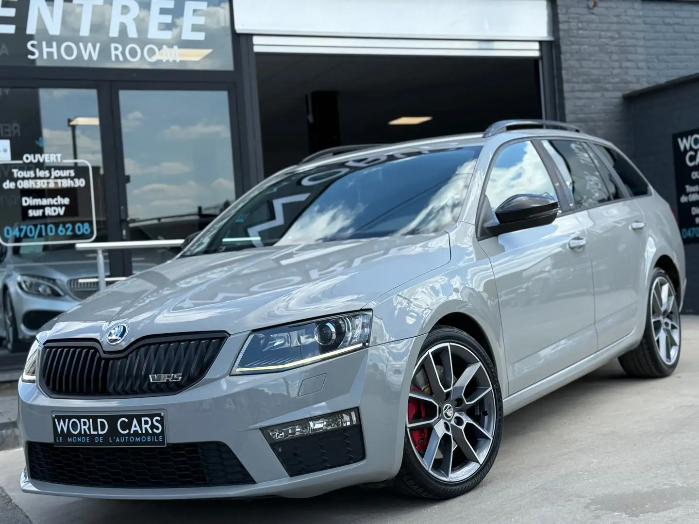 Skoda Octavia 2.0 TFSI SW RS DSG GRIS NARDO NAVI GARANTIE 12M. Gris - 1
