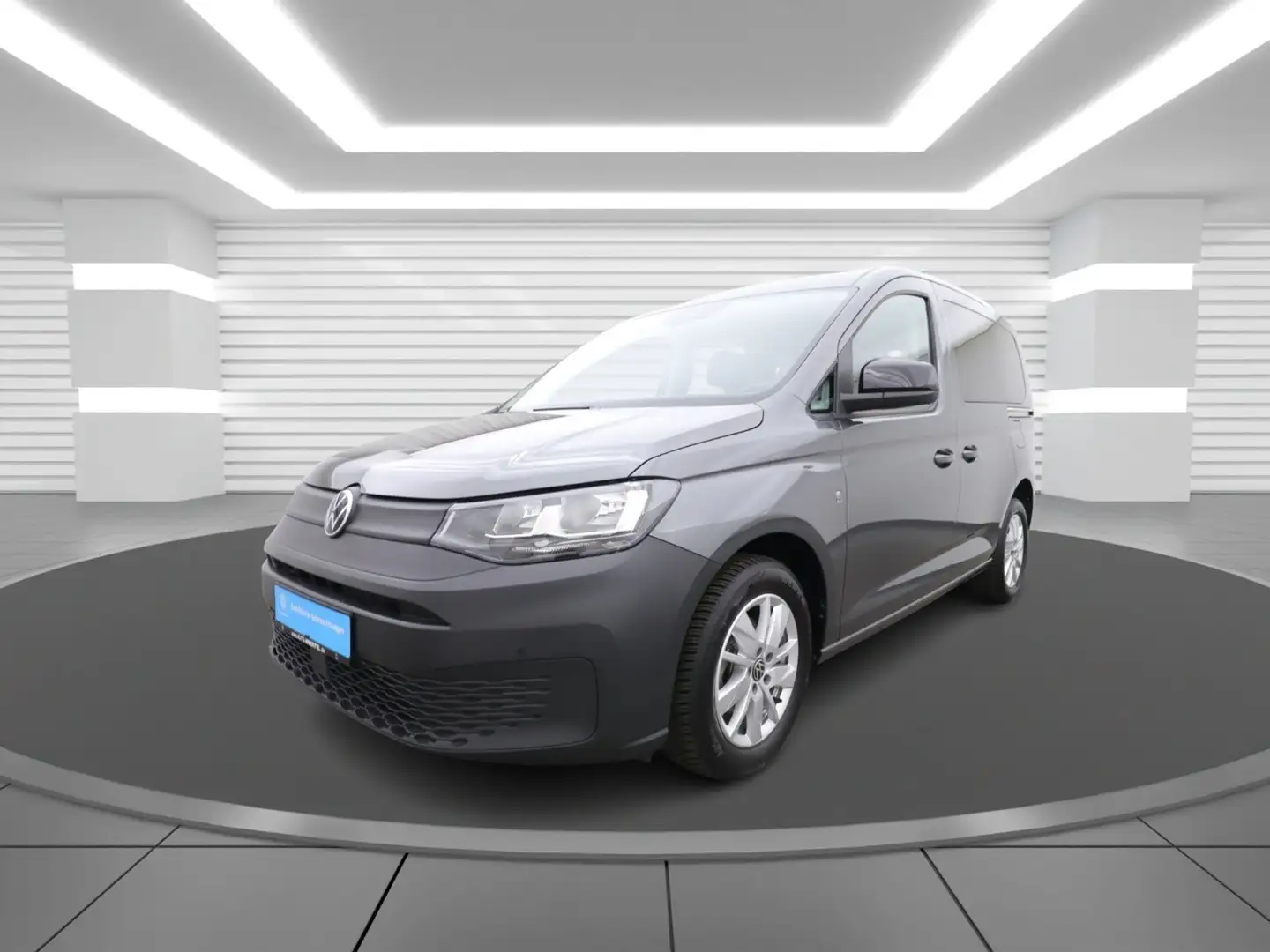 Volkswagen Caddy 2.0 TDI (+EURO6+NAVI+AHK+CLIMATRONIC) Klima Grau - 2