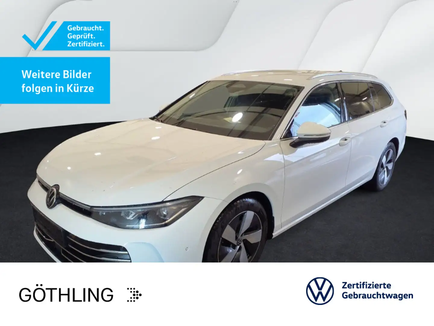 Volkswagen Passat Variant 2.0 TDI DSG ELEGANCE*IQ.LIGHT*AHK Weiß - 1