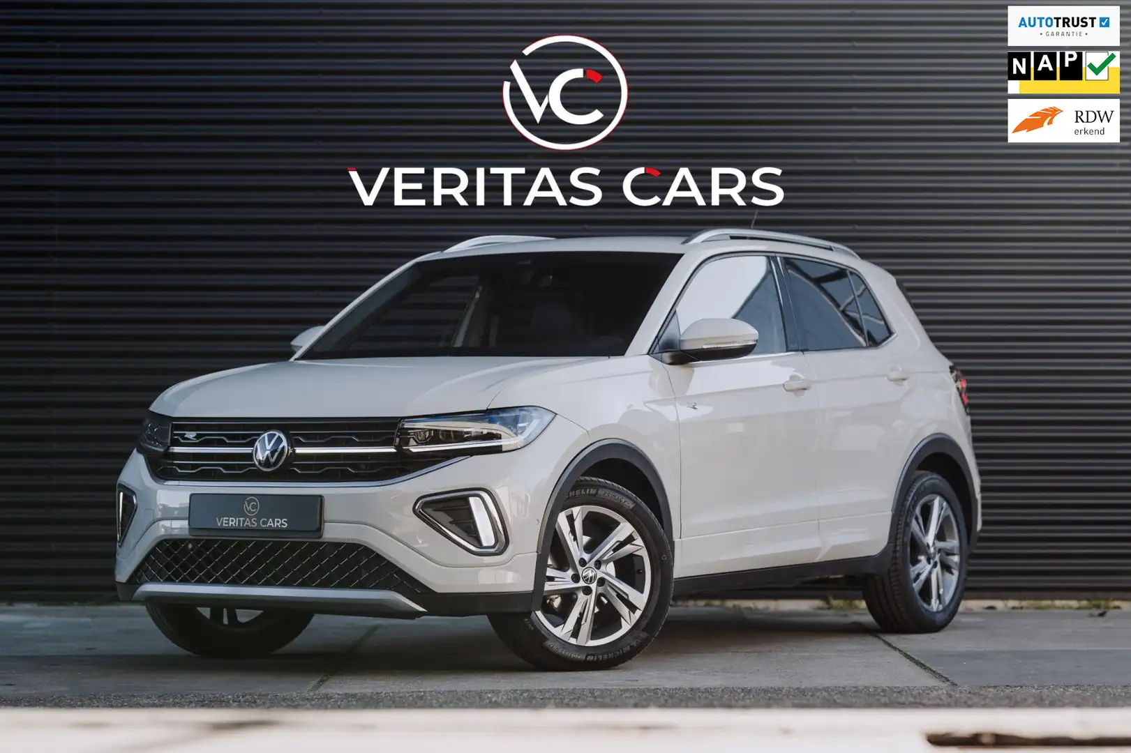 Volkswagen T-Cross 1.0 TSI R-Line 116PK DSG|3x R-line|NAV|Full Led|Vi Gris - 1