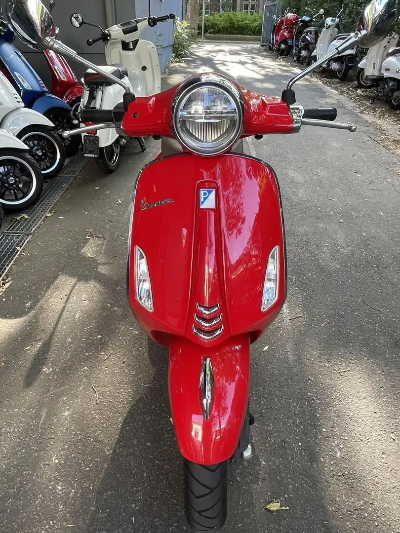 Vespa Primavera 50 zum lieb haben Rosso - 2