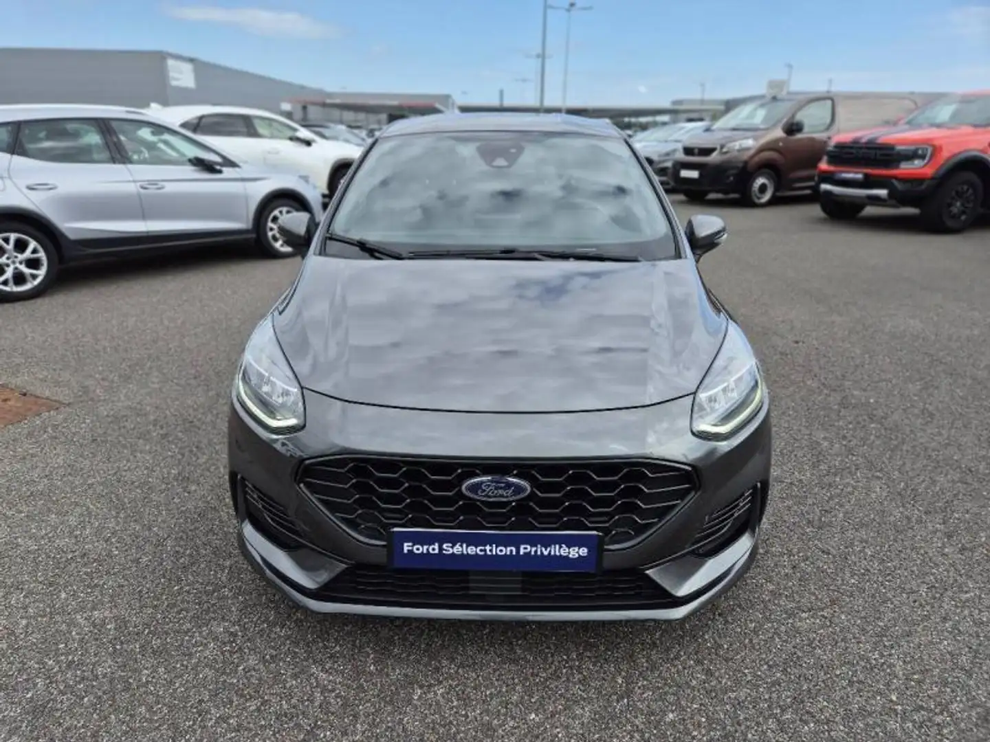 Ford Fiesta 1.0 EcoBoost Hybrid 125ch ST-Line X Powershift 5p Grau - 2