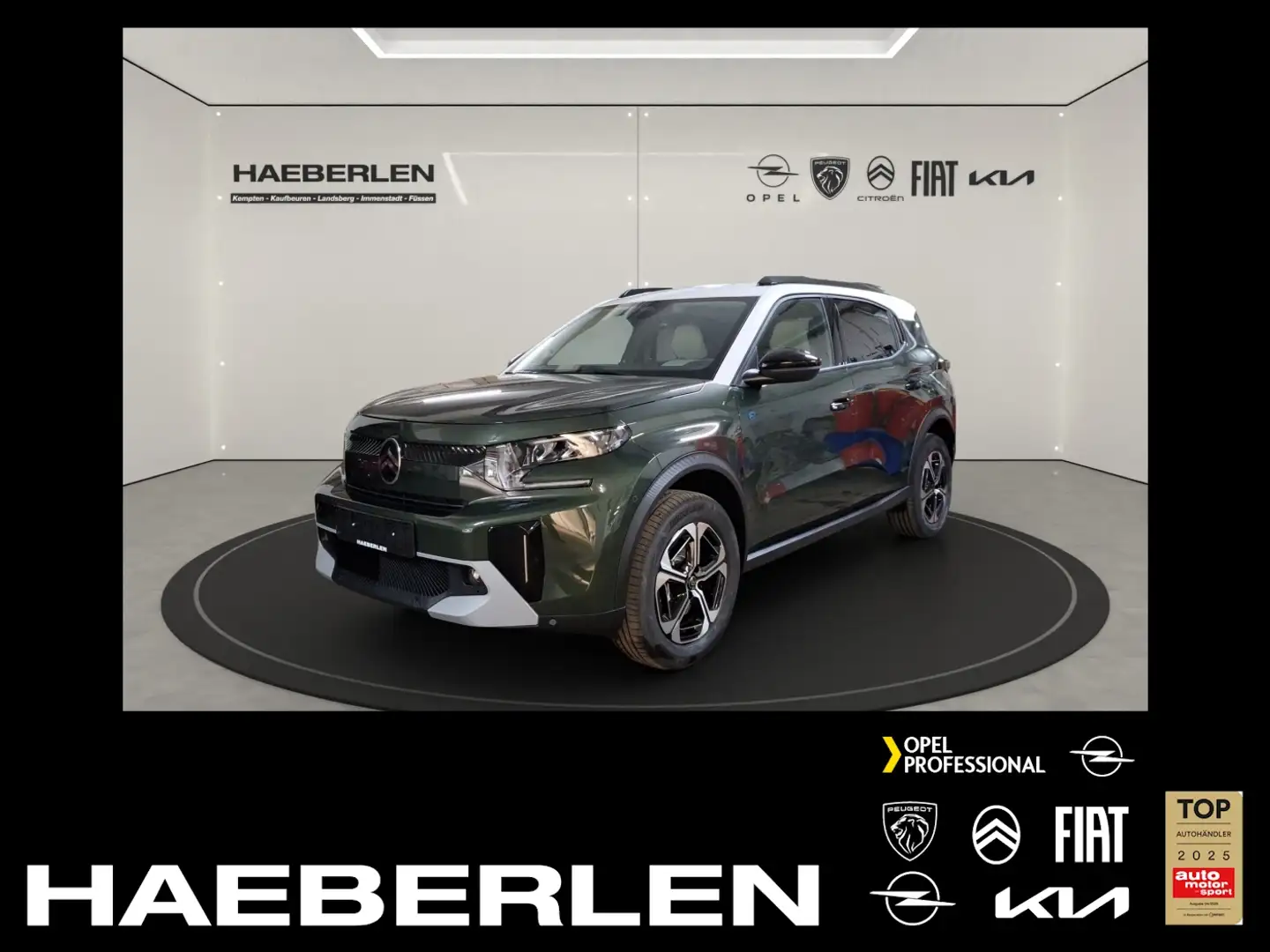 Citroen C3 Aircross Elektro MAX 113 *verschiedene Farben* Vert - 1