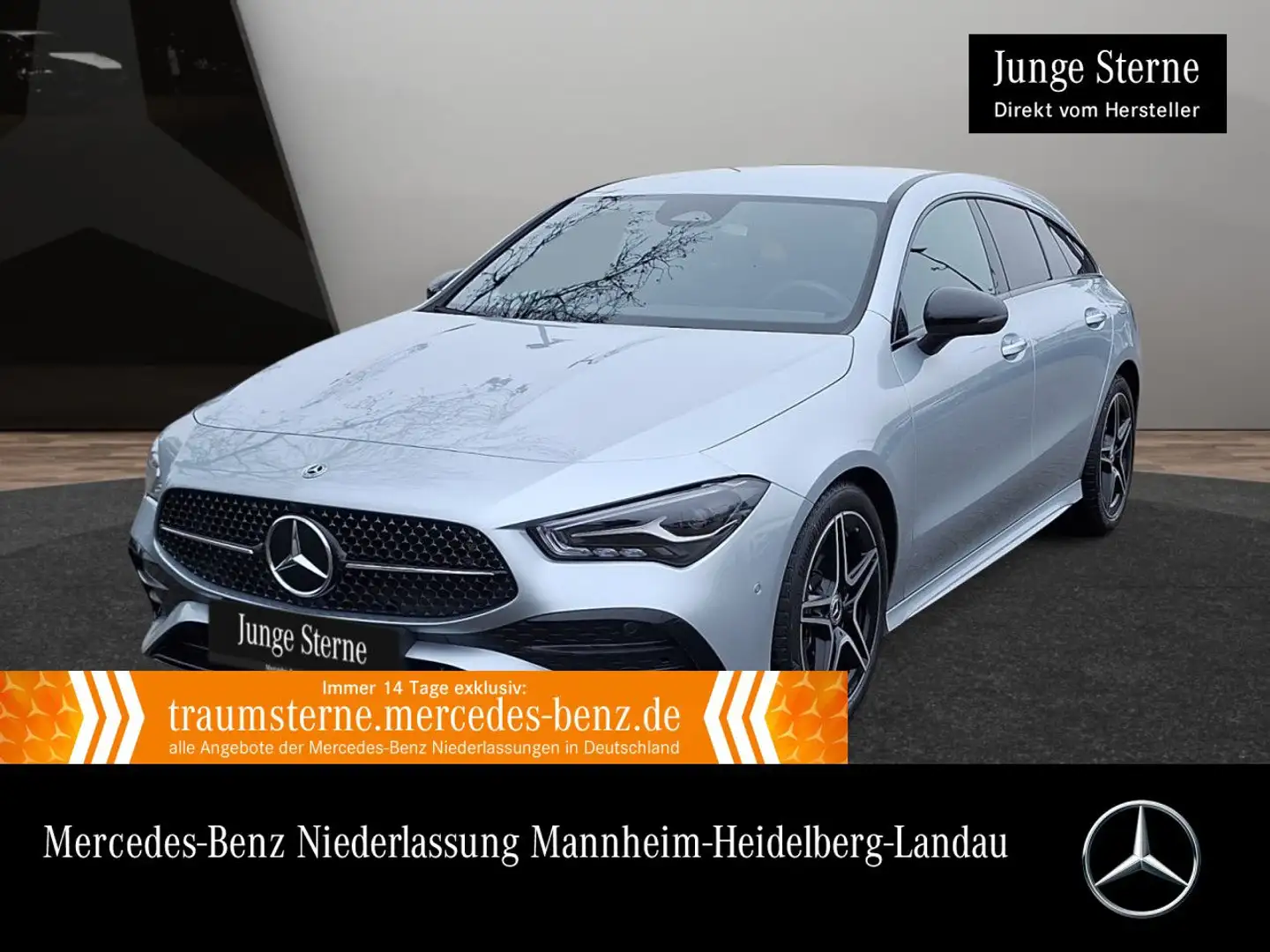 Mercedes-Benz CLA 180 AMG+NIGHT+LED+KAMERA+KEYLESS+7G Argent - 1