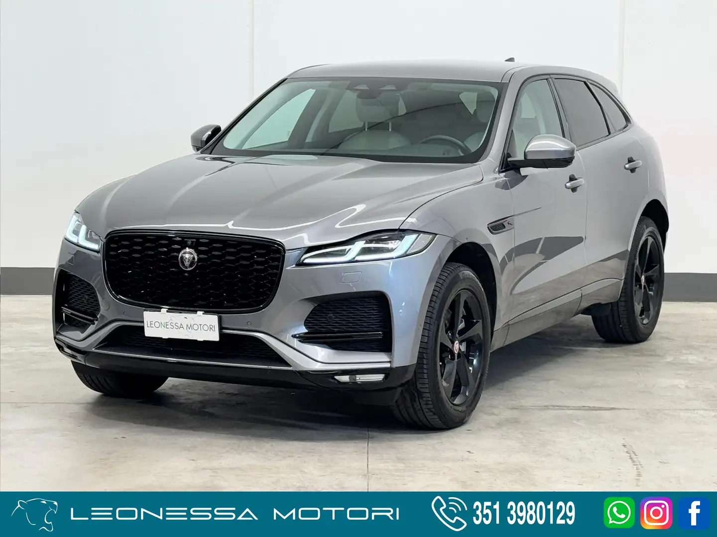 Jaguar F-Pace 2.0d i4 mhev awd 163cv auto Gris - 1