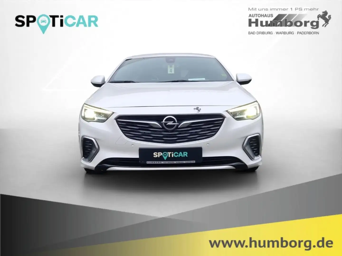 Opel Insignia B Grand Sport 2.0 CDTI 4x4 GSi El. Fondsitzverst. Blanc - 2