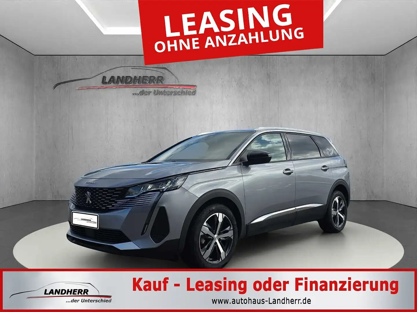 Peugeot 5008 Allure Pack 7-Sitze Teilleder/ Navi/ Alu Gris - 1