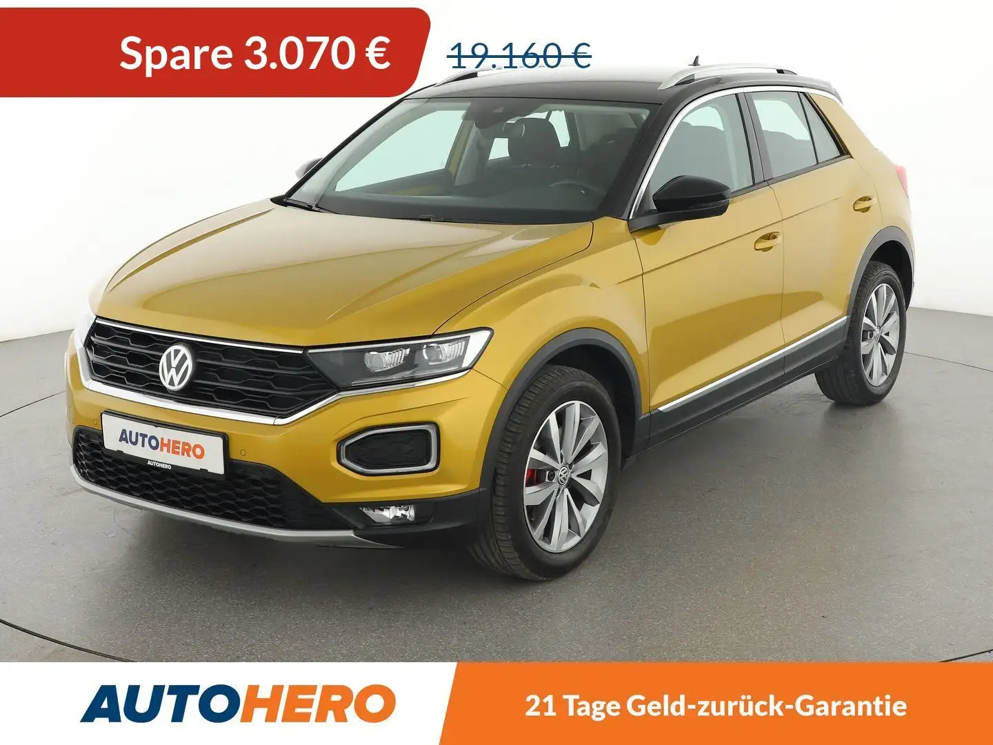 Volkswagen T-Roc 1.5 TSI ACT Style *LED*ACC*PDC*SHZ* Gold - 1