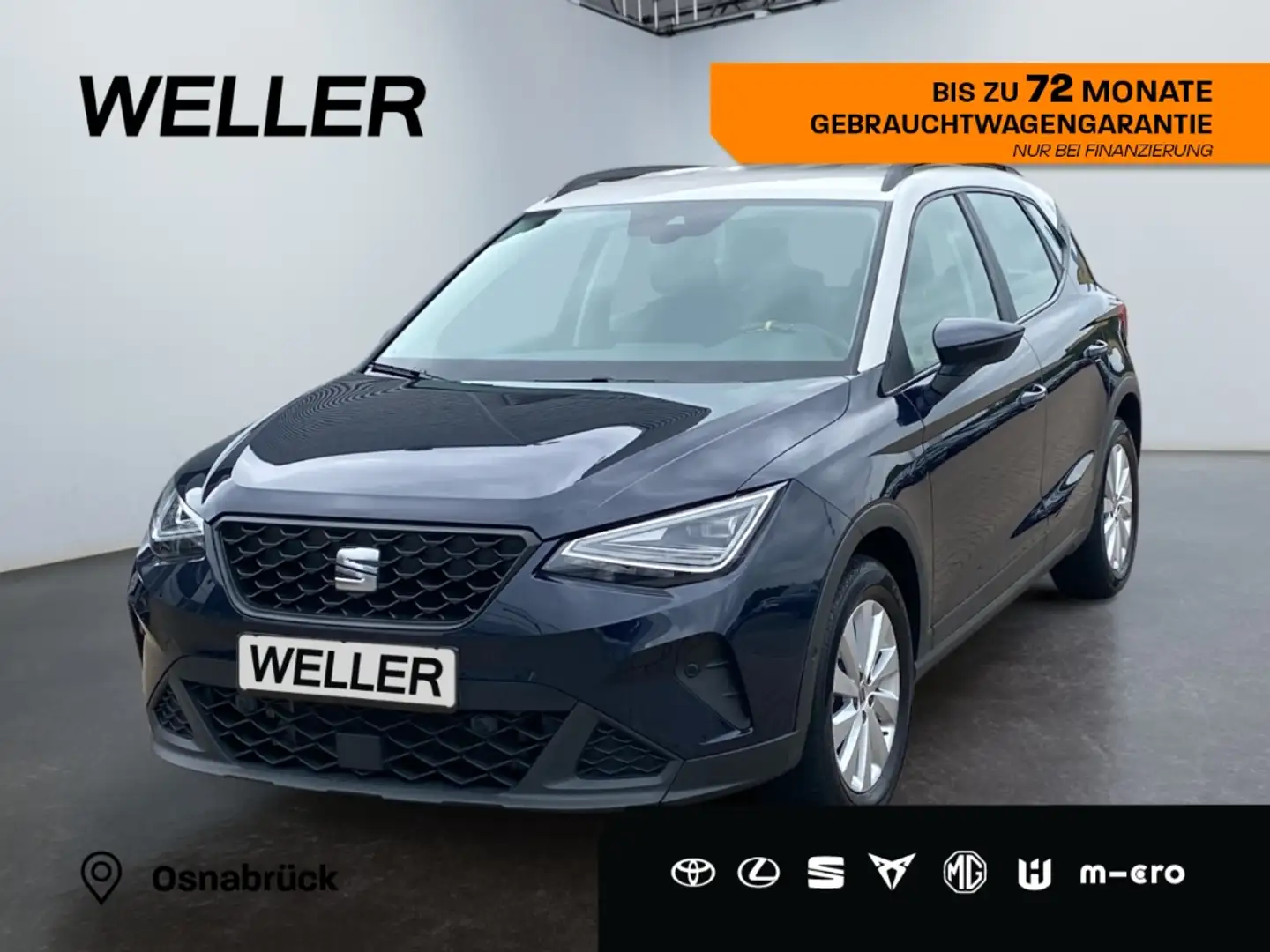 SEAT Arona 1.0 TSI Style *LED*CarPlay*CAM*Spurhalteass* Bleu - 1