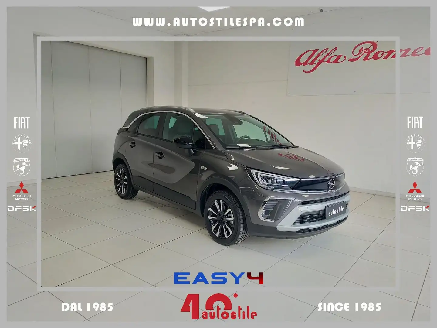 Opel Crossland Crossland 1.2 Turbo 12V 110 CV S&S Elegance KM0 Grau - 1