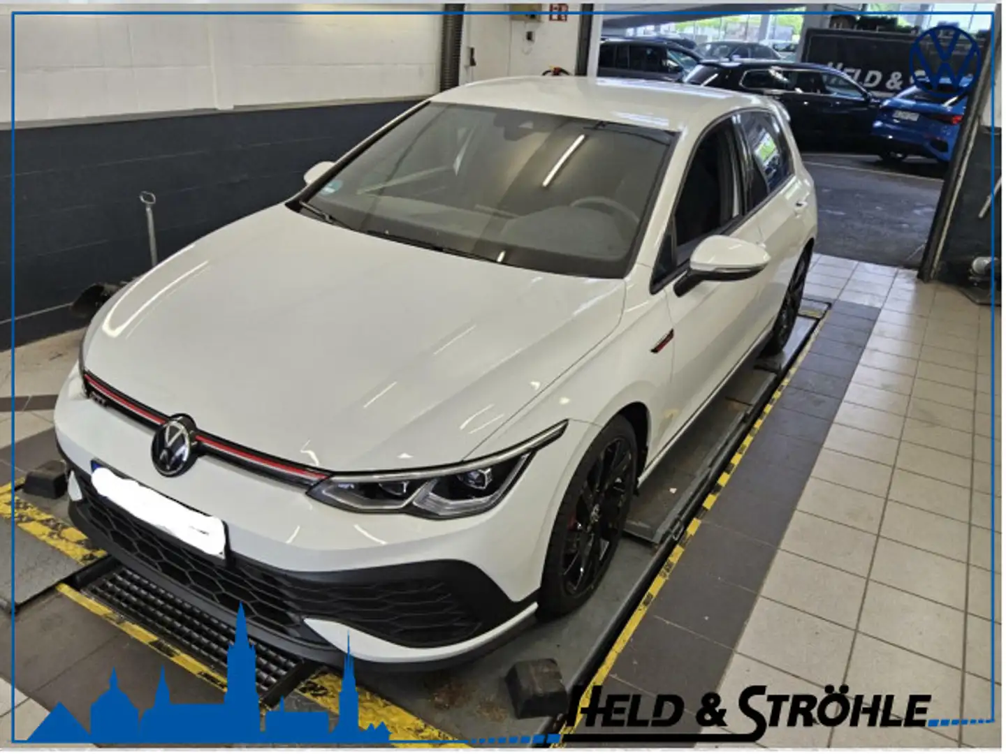 Volkswagen Golf GTI Clubsport 2.0 TSI DSG LED+ NAV KAM PDC Weiß - 1