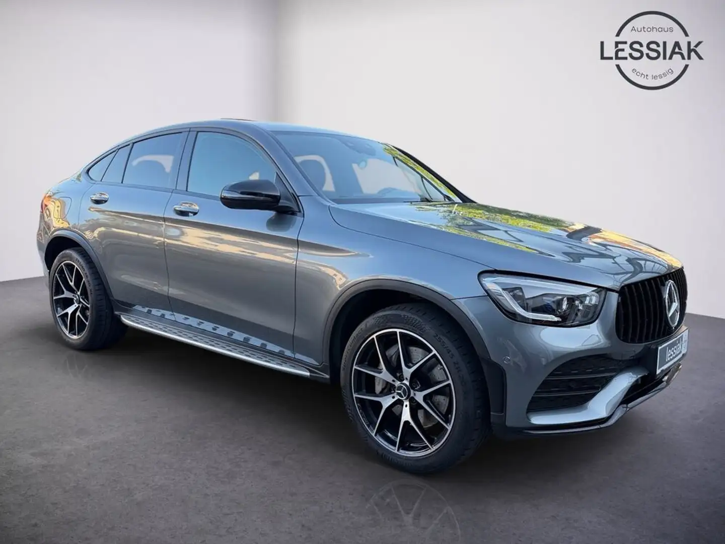 Mercedes-Benz GLC 200 d 4M Coupe | AMG | SD | Air Body Control Grau - 2