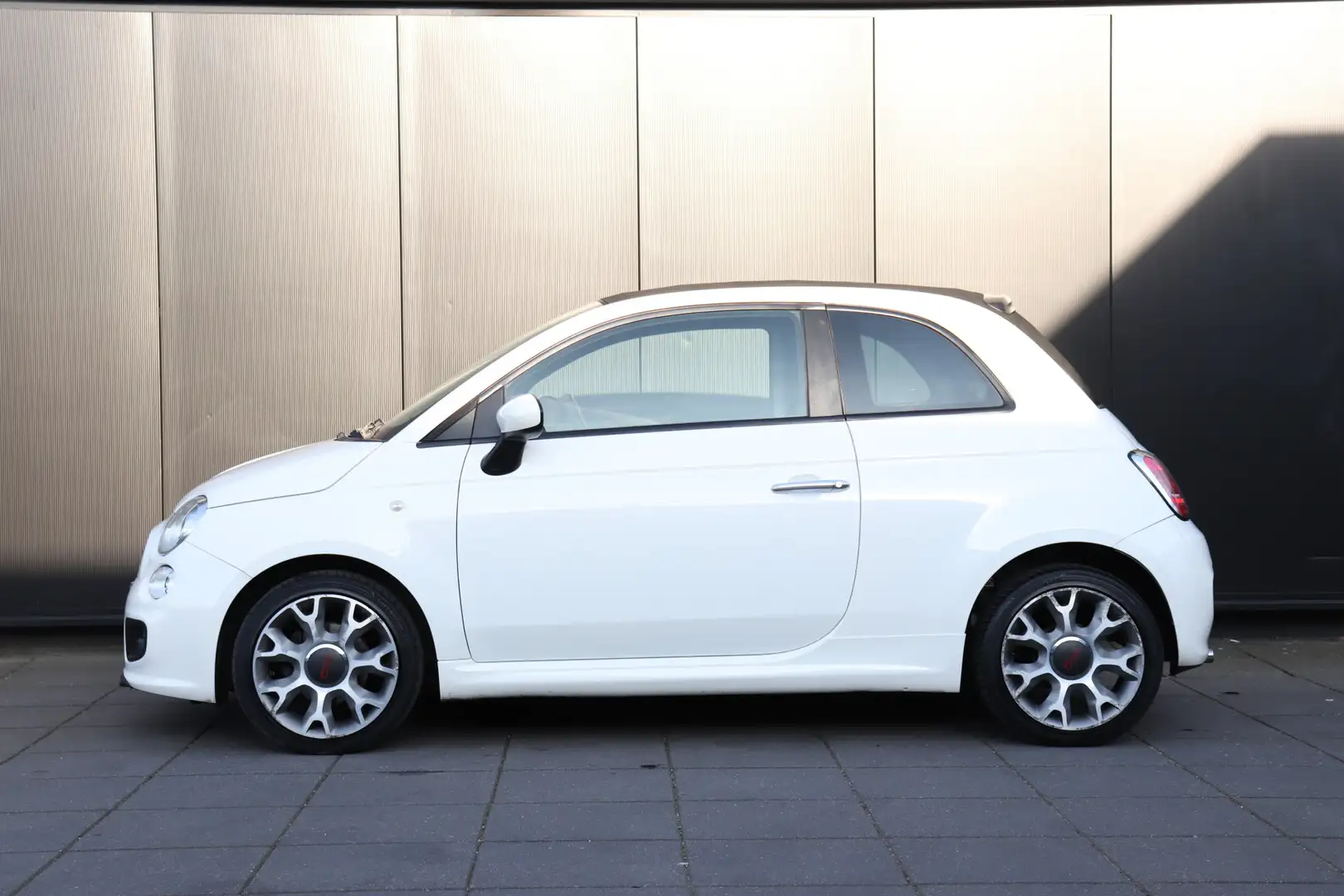 Fiat 500C 0.9 TwinAir 500S | TREKHAAK | ELEK. RAMEN | AIRCO Білий - 2