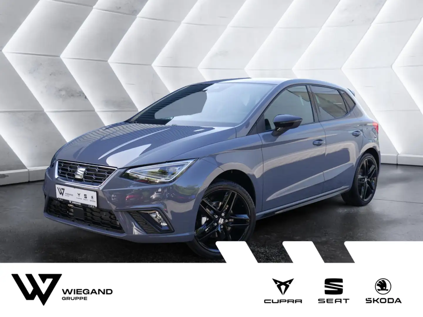 SEAT Ibiza FR Black Edition 1.5 TSI SHZ NAVI LED Grau - 1