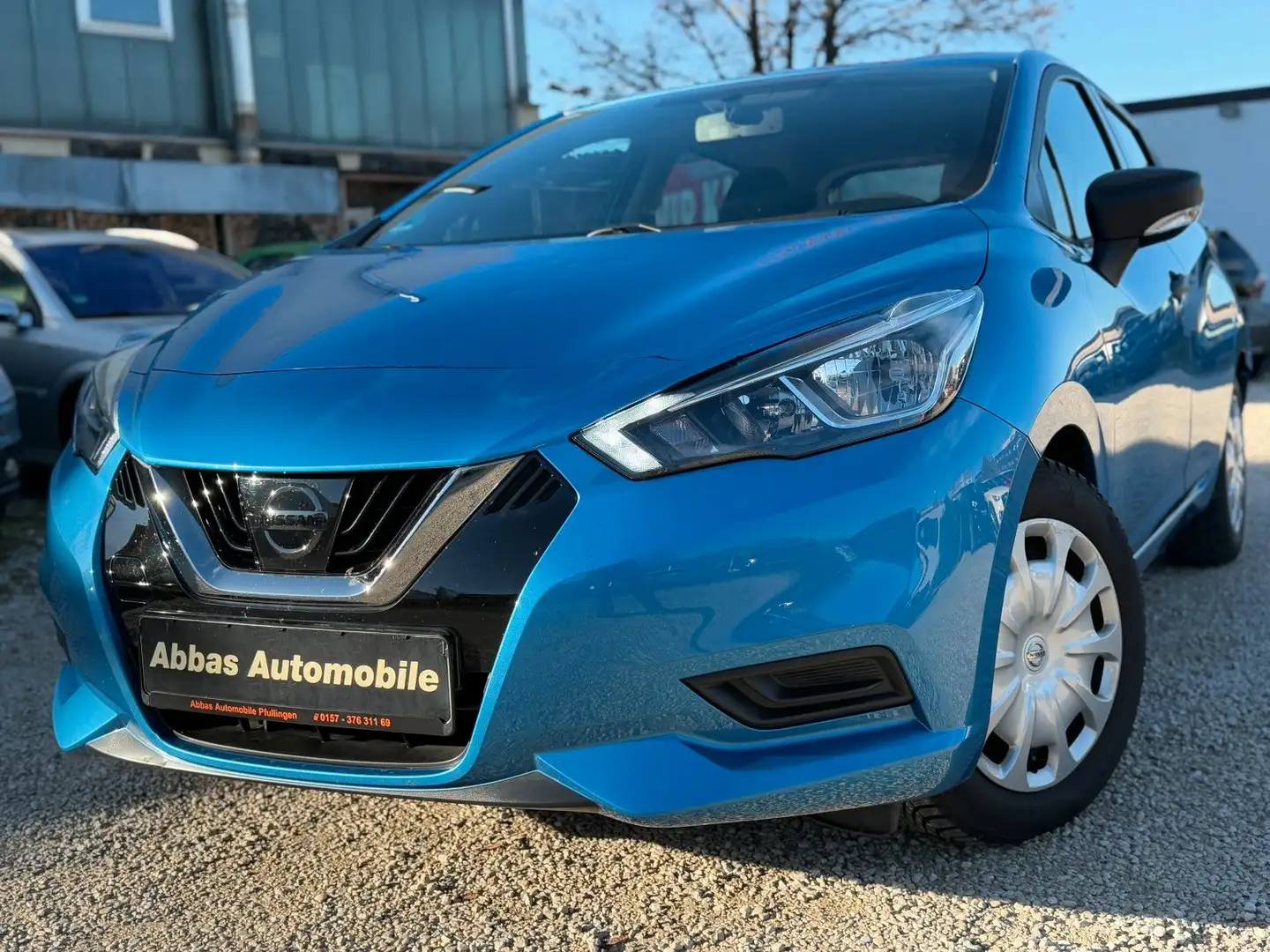Nissan Micra Visia Plus 101 PS, wenig Km, 5-Türig Bleu - 1