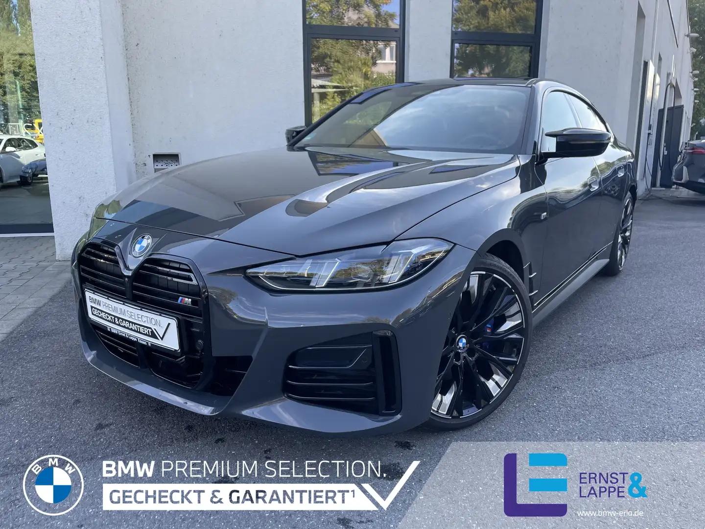 BMW 440 M440i xDrive Coupé || AHK Glasdach 360° el.Sitze Grigio - 1