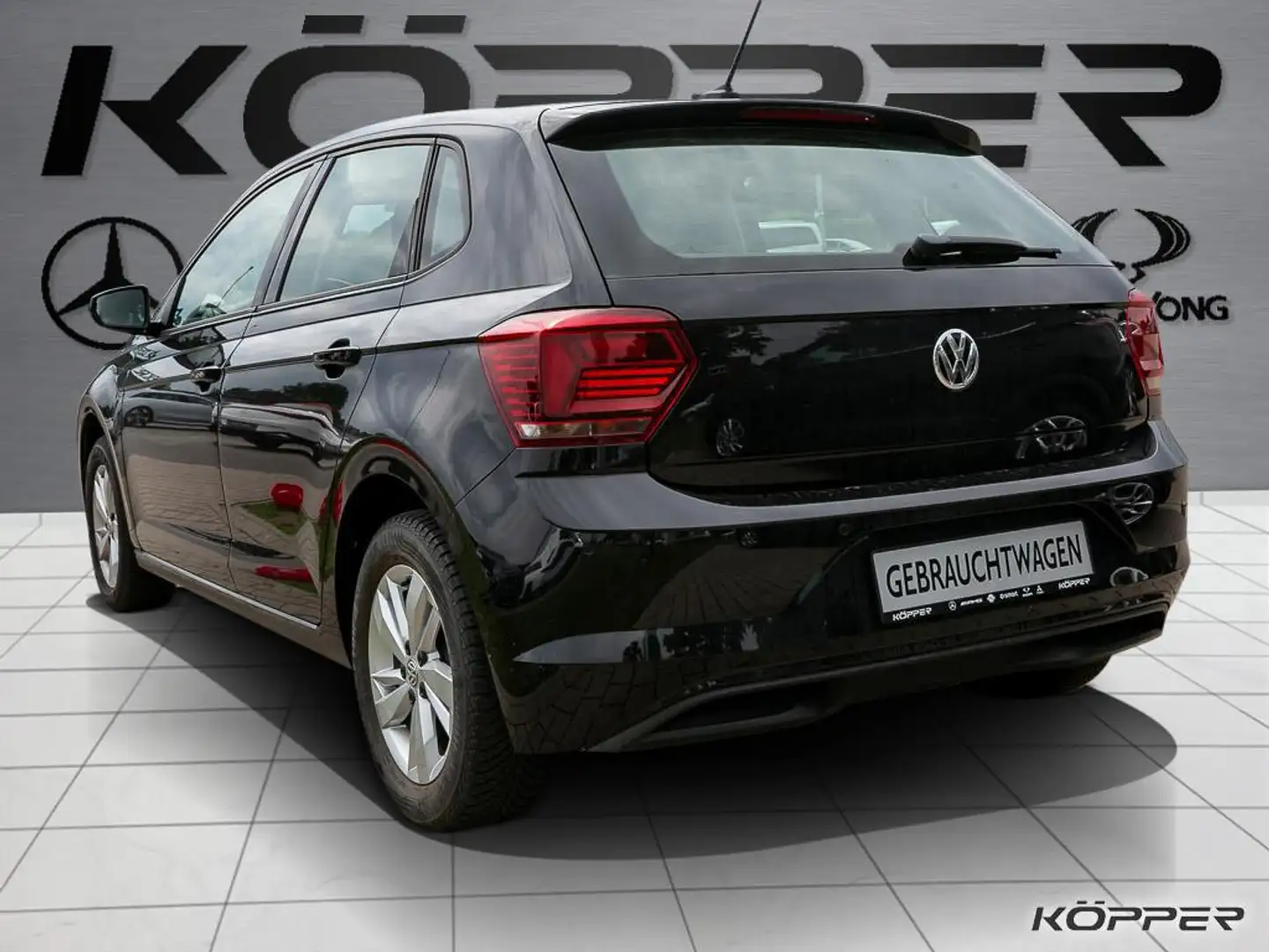 Volkswagen Polo 1.0 TSI Comfortline 5-tg. Autom. Pano Navi Negru - 2