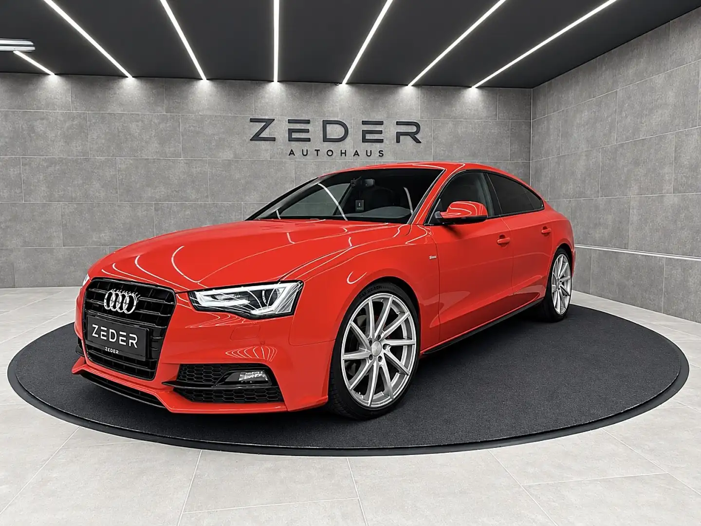 Audi A5 Sportback 2,0 TDI quattro S Tronic|3X S-LINE|AL... Rot - 1