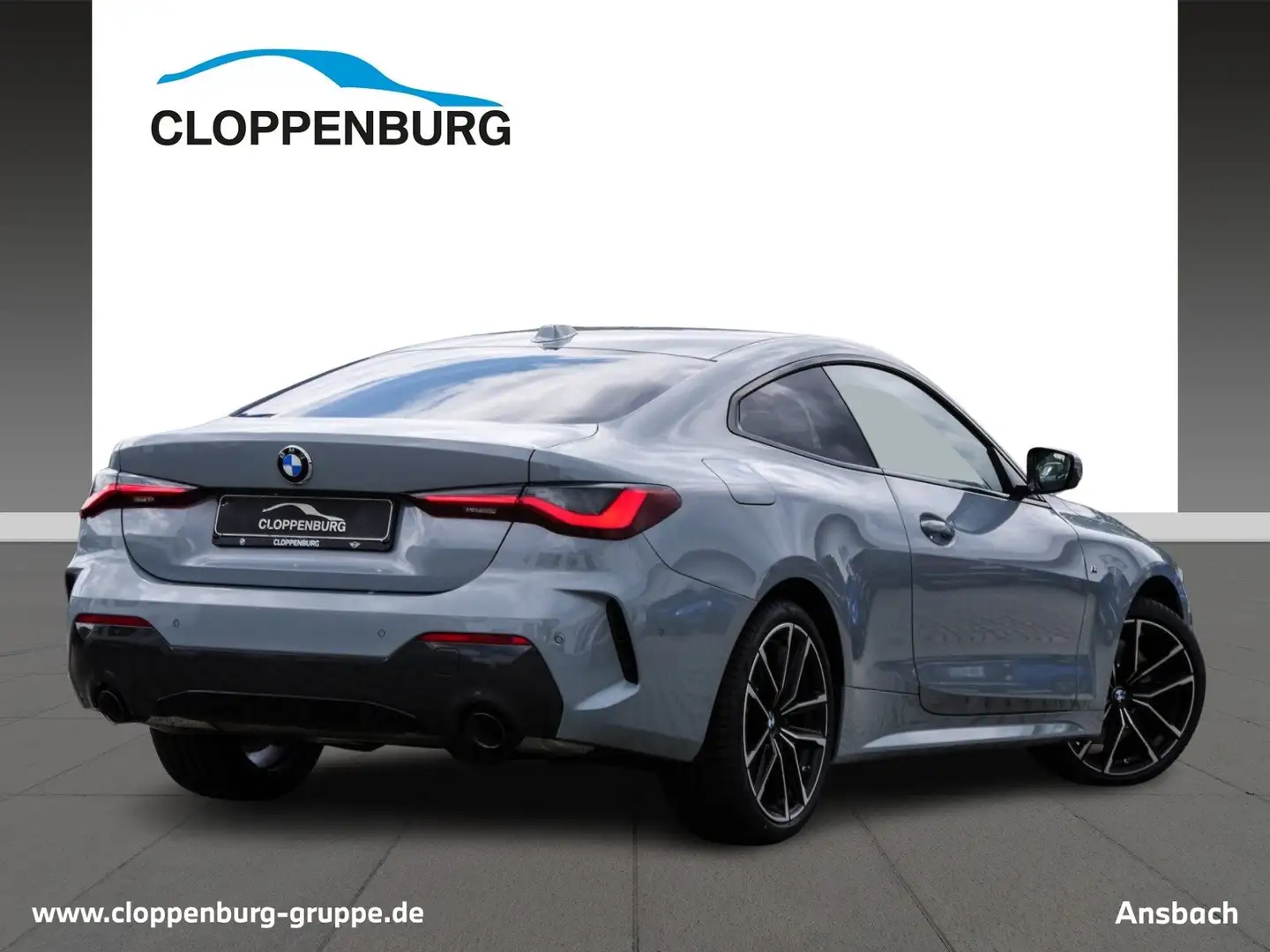 BMW 430 d xDrive Coupé M-Sportpaket, Leder, Sitze vo. elek Šedá - 2
