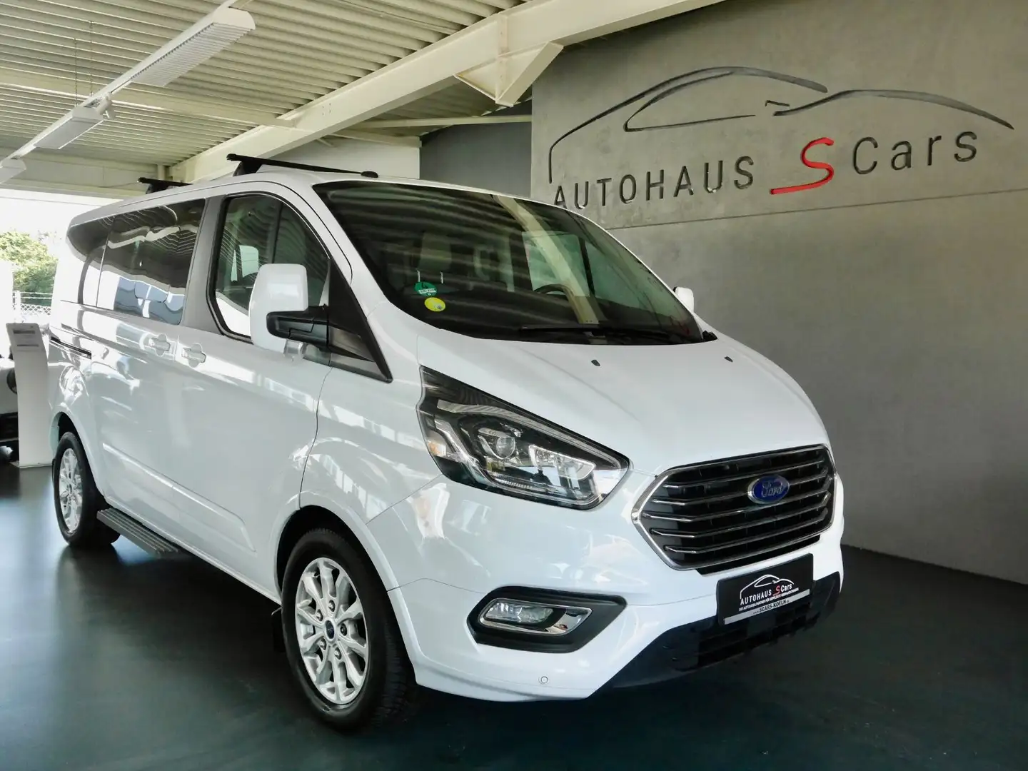 Ford Tourneo Custom Kombi 310 L1  Titanium*Navi*Spur* Blanc - 1