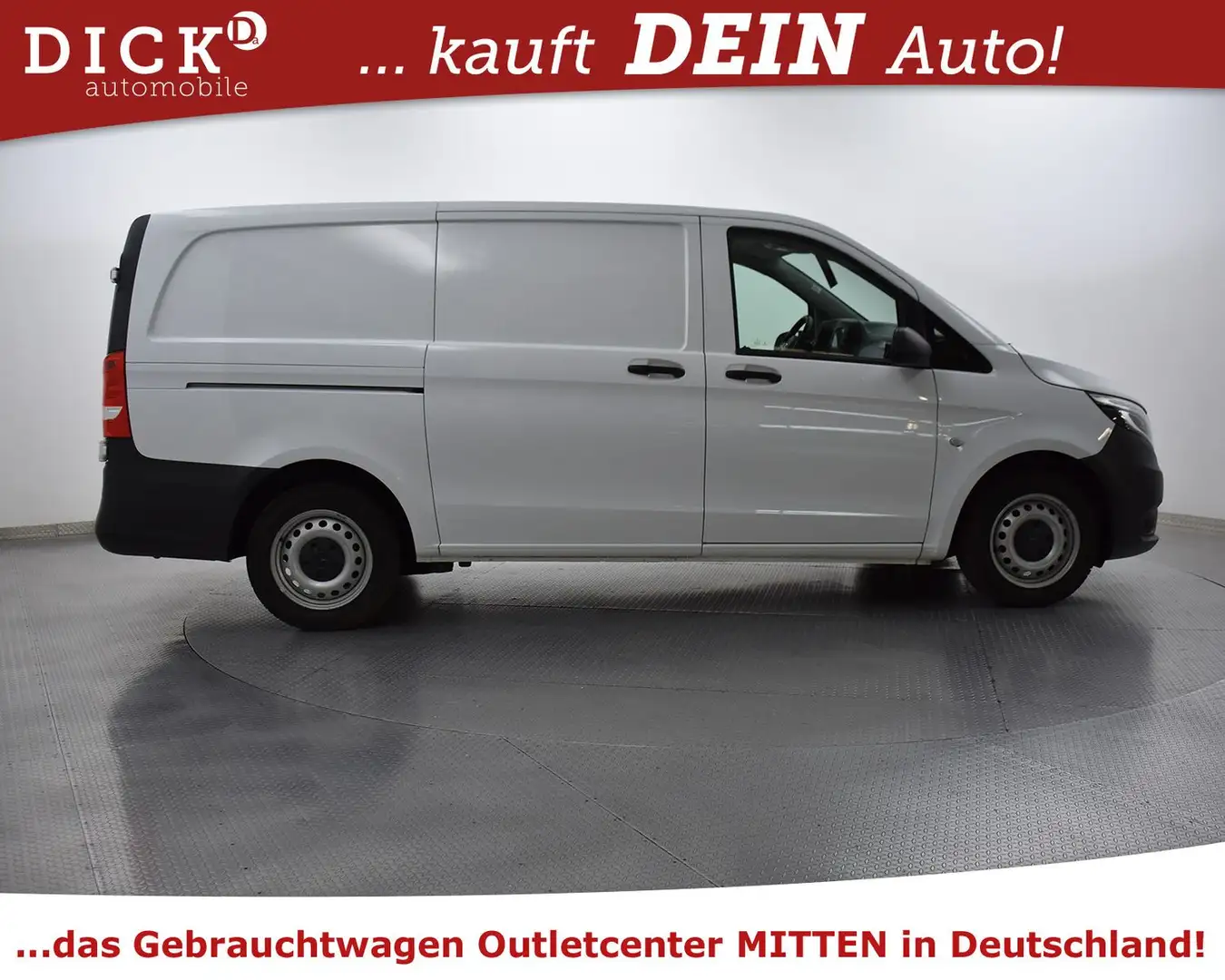 Mercedes-Benz Vito 114d 9G RWD Lang NAV+LED+SITHZ+TEMP+MFL+PDC Weiß - 2