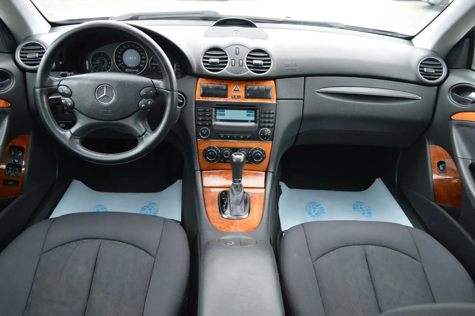 Mercedes-Benz CLK 200 K Coupe*NAVI*SHD*Automatik*Parktronik* Silber - 2