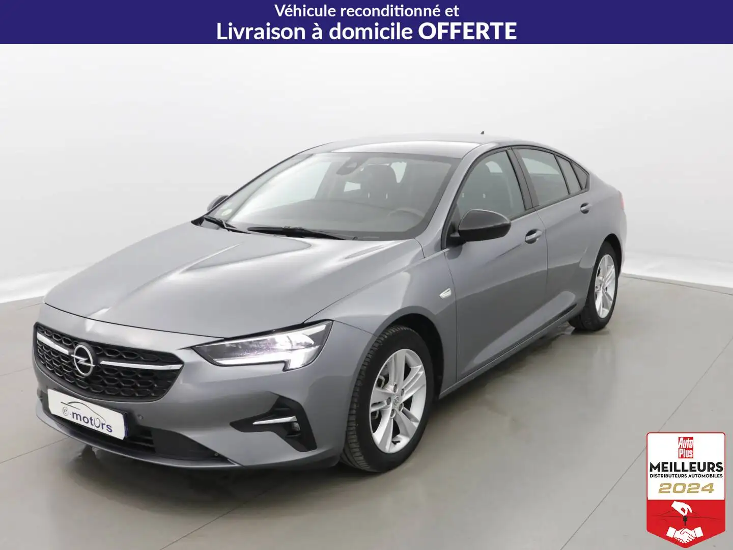 Opel Insignia Diesel 122 BVA8 Elegance +GPS +PDC AV/AR Gris - 1