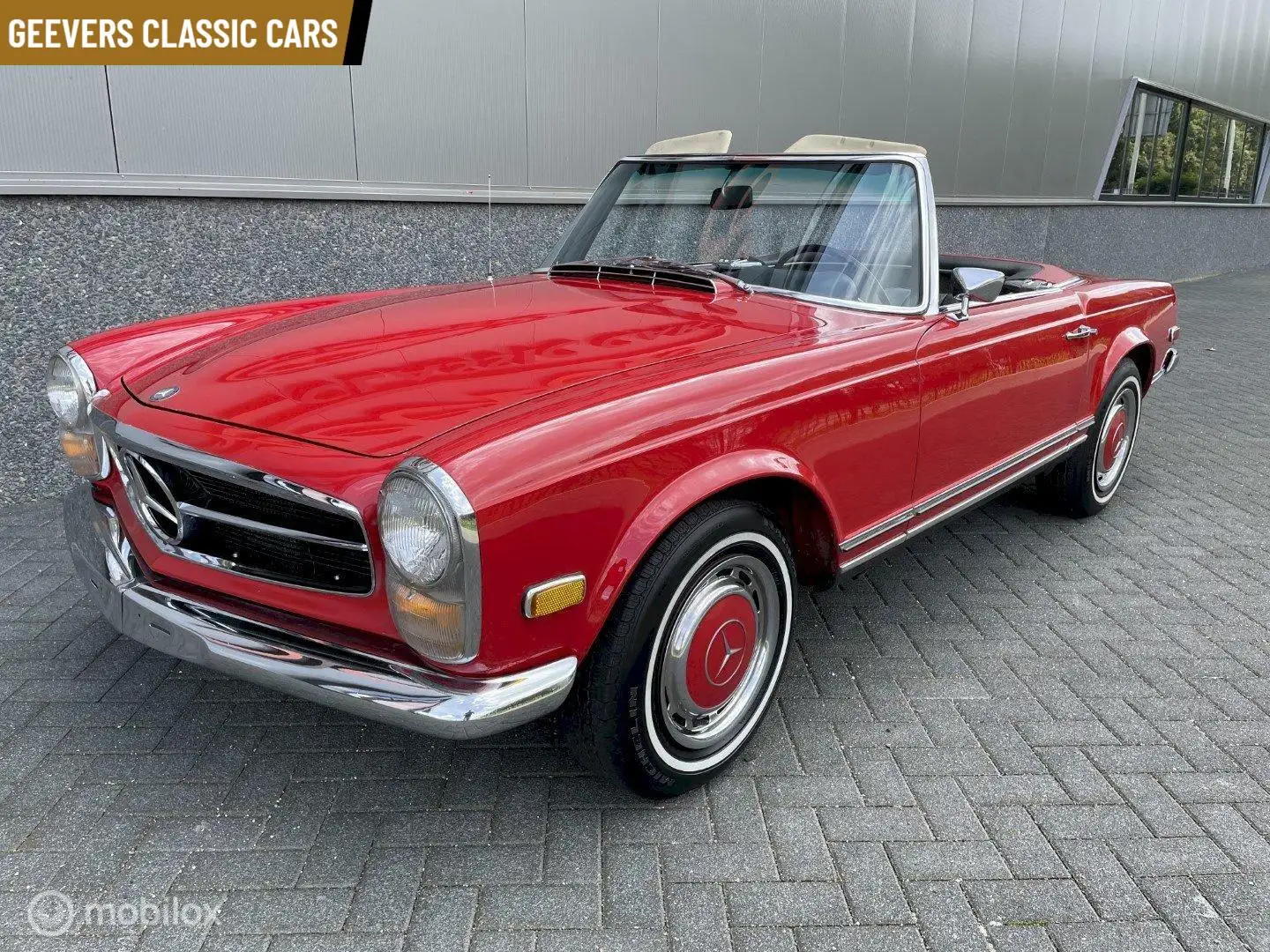 Mercedes-Benz SL 280 Pagode Rood - 1