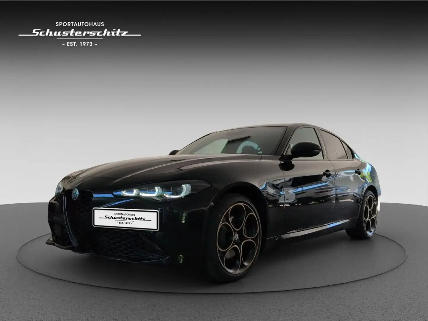 Alfa Romeo Giulia GIULIA 280PS AT8-Q4 INTENSA SOFORT VERFÜGBAR Noir - 1