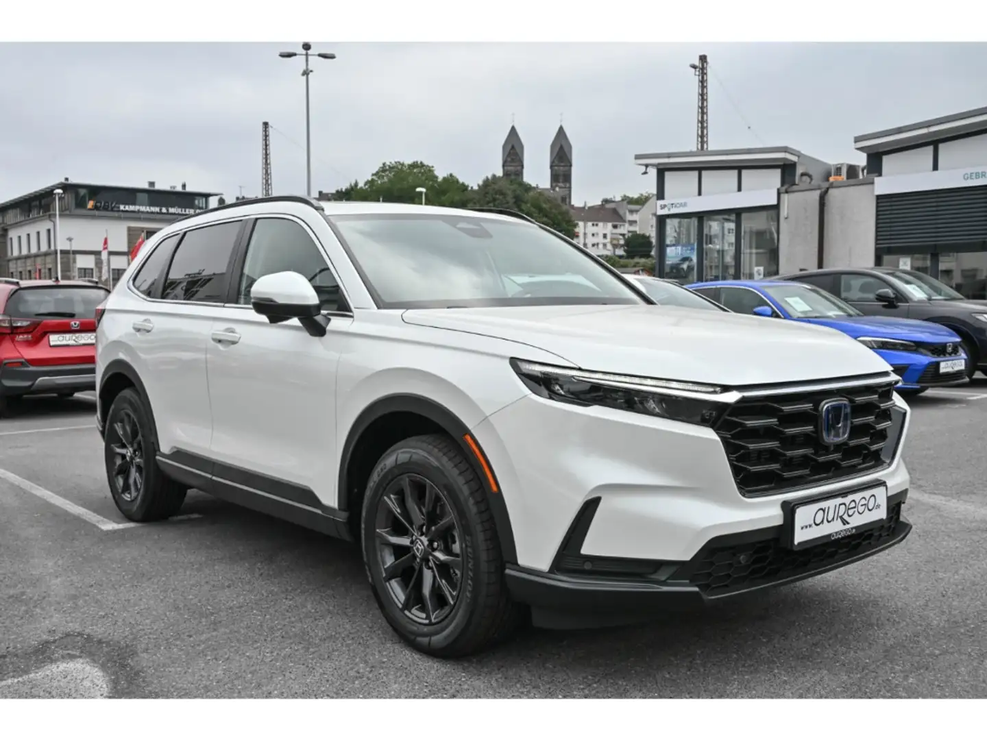 Honda CR-V ADVANCE AWD HYBRID BOSE SOUND+NAVI+LRH+SHZ+EL. HEC Weiß - 2