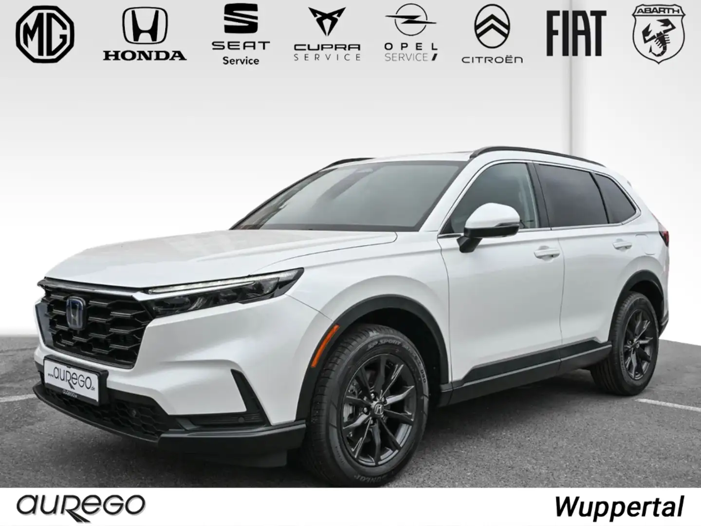 Honda CR-V ADVANCE AWD HYBRID BOSE SOUND+NAVI+LRH+SHZ+EL. HEC Weiß - 1