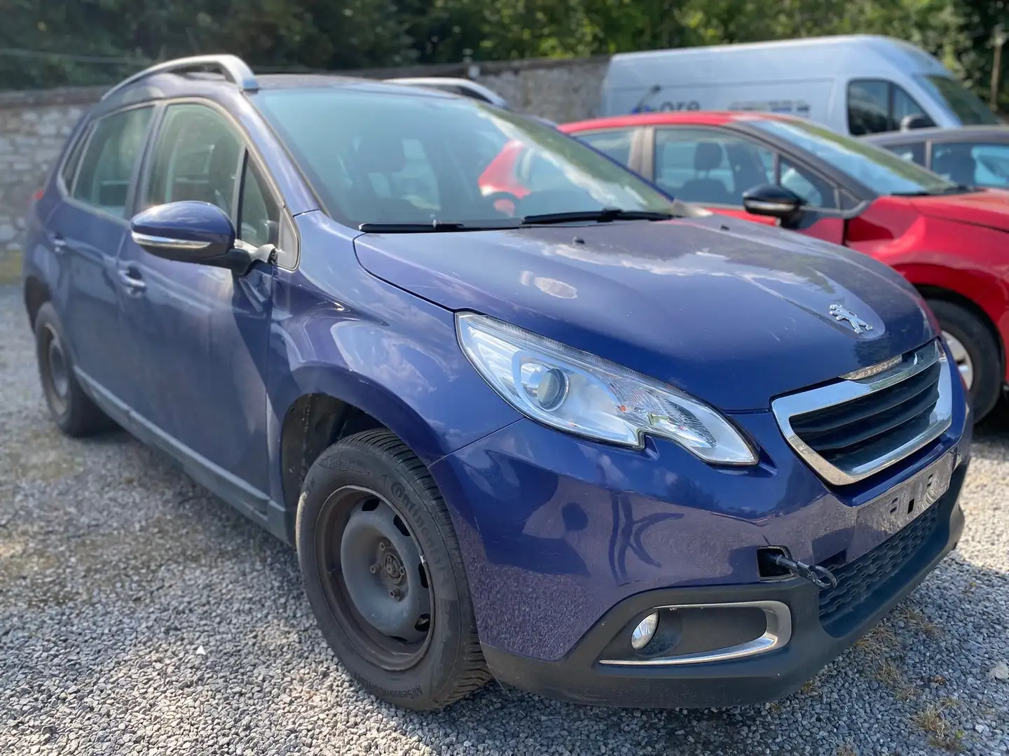 Peugeot 2008 2008 1.6i*Boite automatique*Clim* NO START Blauw - 1