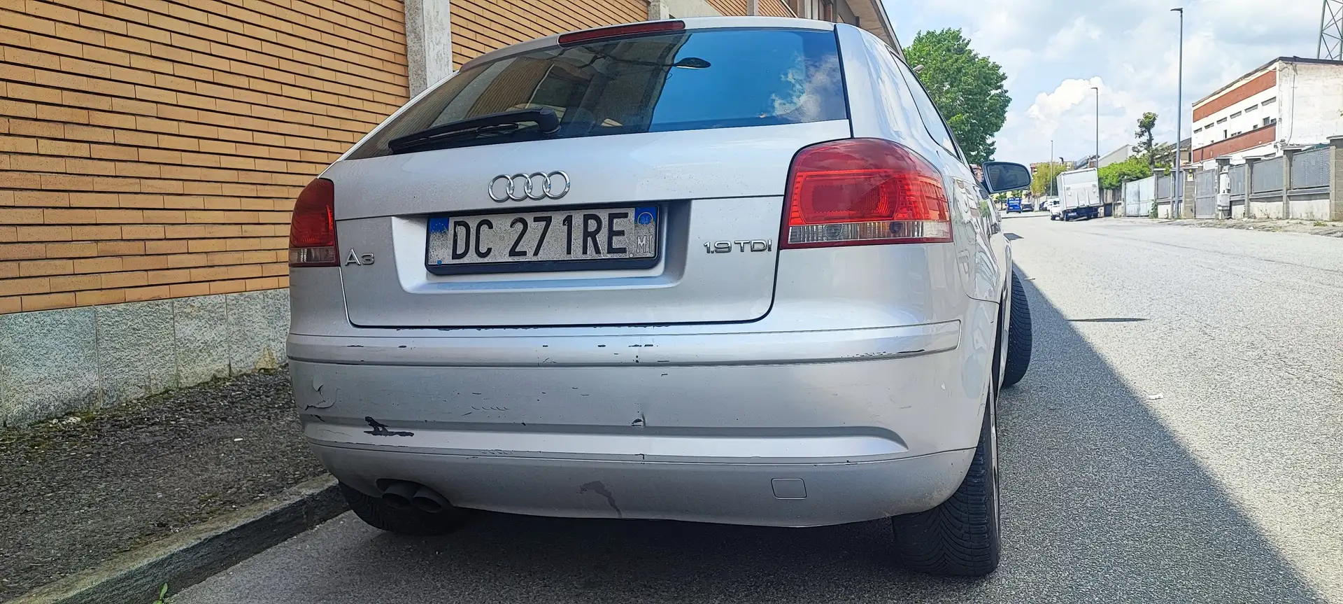 Audi A3 A3 II 2003 3p 1.9 tdi Ambition Argento - 1