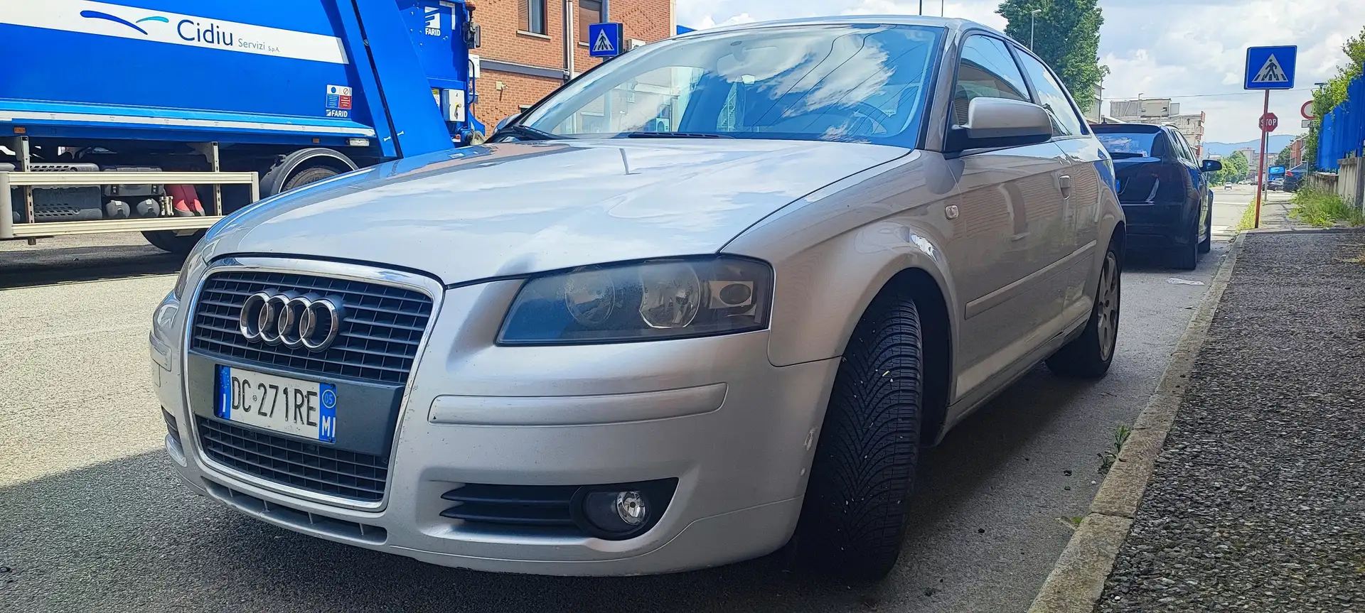 Audi A3 A3 II 2003 3p 1.9 tdi Ambition Argento - 2