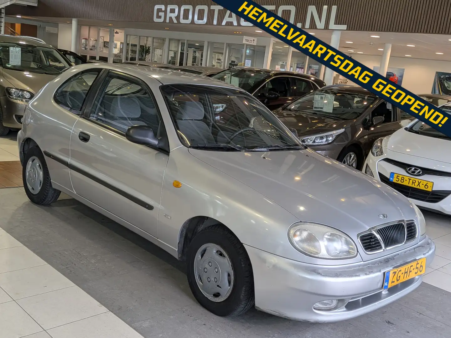 Daewoo Lanos 1.5 SX Automaat Airco, Stuurbekrachtiging Grau - 1