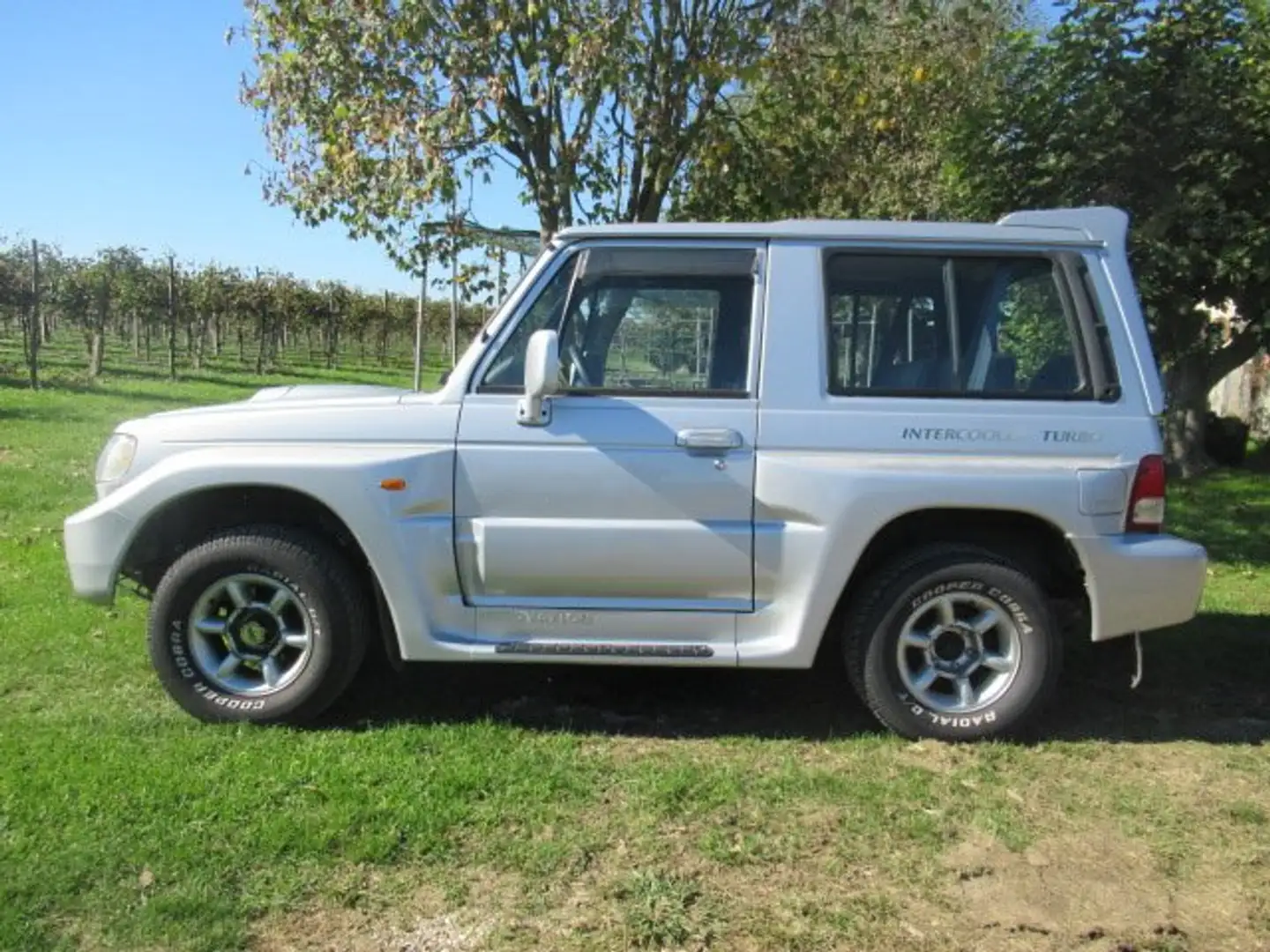 Hyundai Galloper 2.5 Tdi (Pajero) GANCIO TRAINO Argento - 1