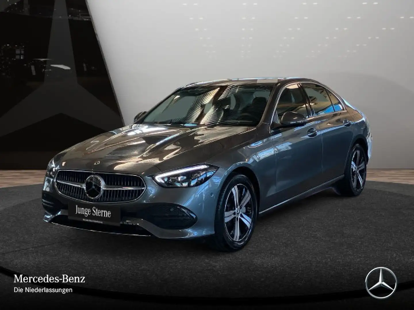 Mercedes-Benz C 300 e AVANTG+KEYLESS+9G Grau - 2