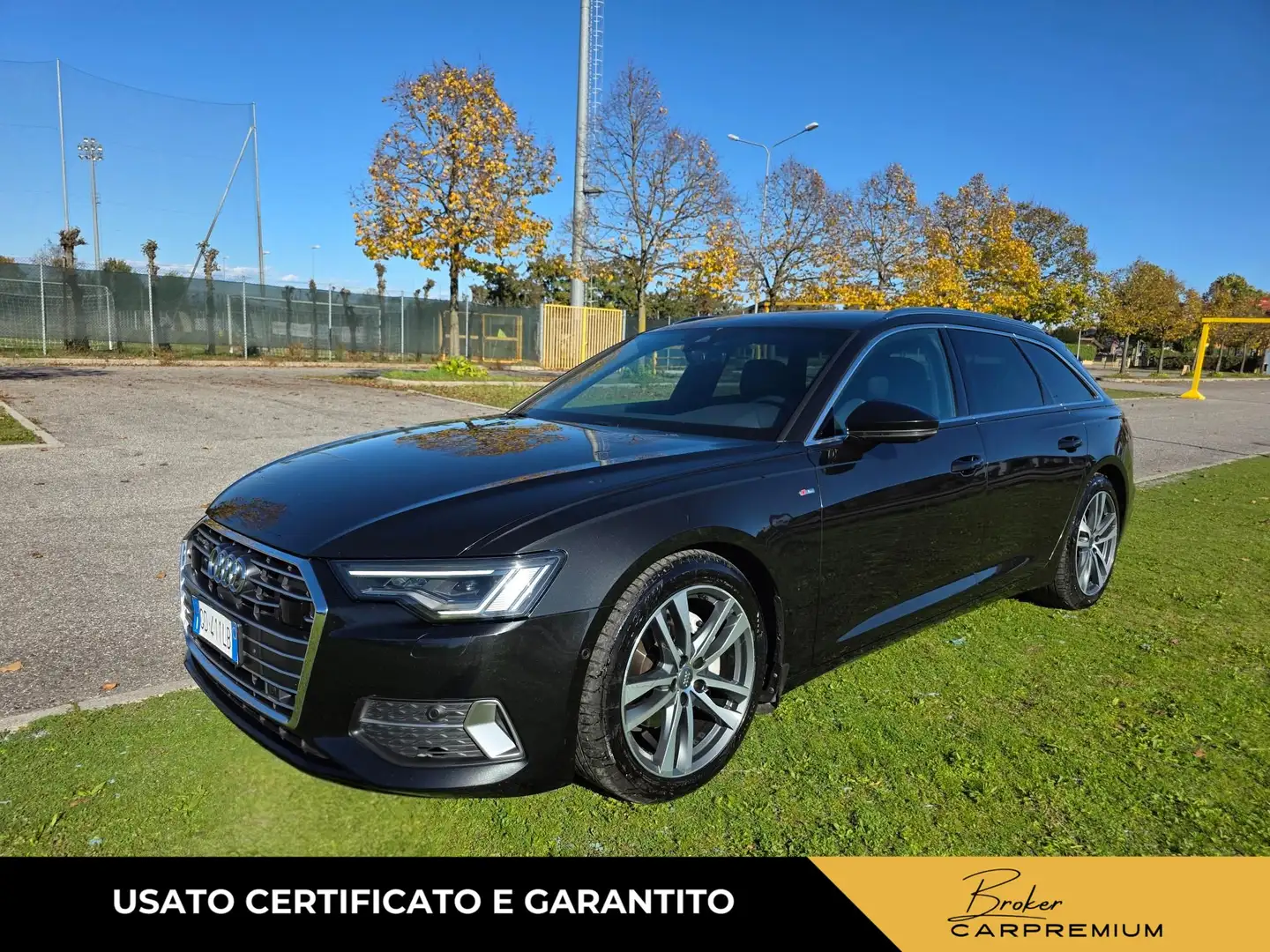 Audi A6 A6 40 TDI S TRONIC S LINE Zwart - 1