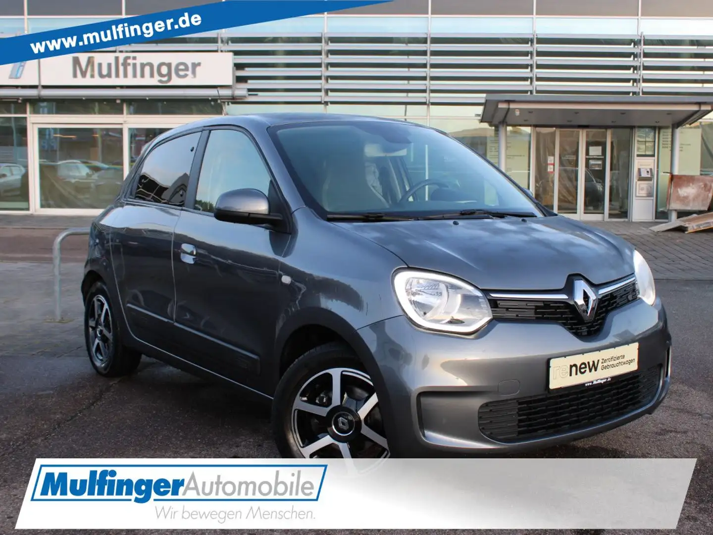 Renault Twingo SCe 75 Limited Mirrorlink Tempomat PDC Navi Grau - 1