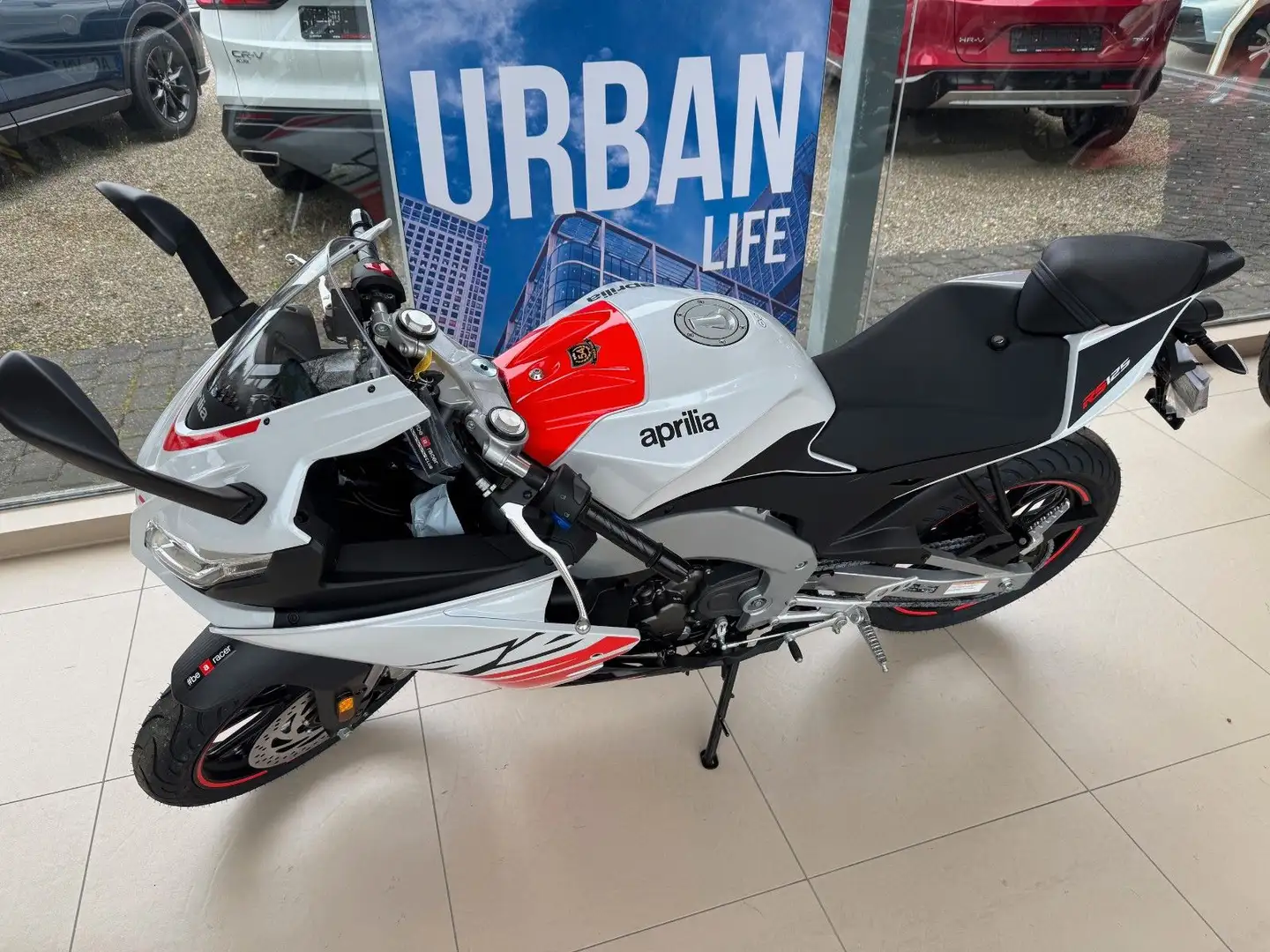 Aprilia RS 125 E5+ Euro 5 + ABS LED Blanc - 1